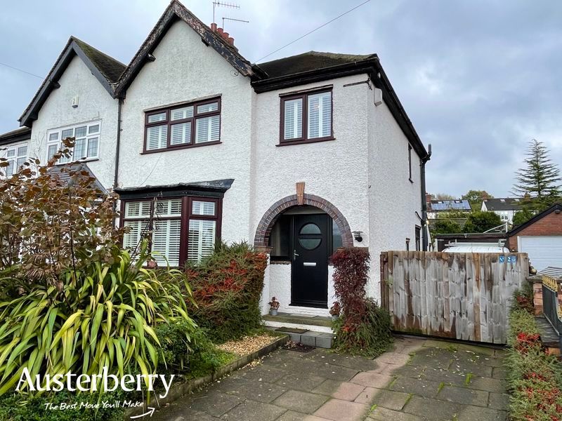 3 bed semidetached house for sale in Court Lane, Wolstanton, Newcastle