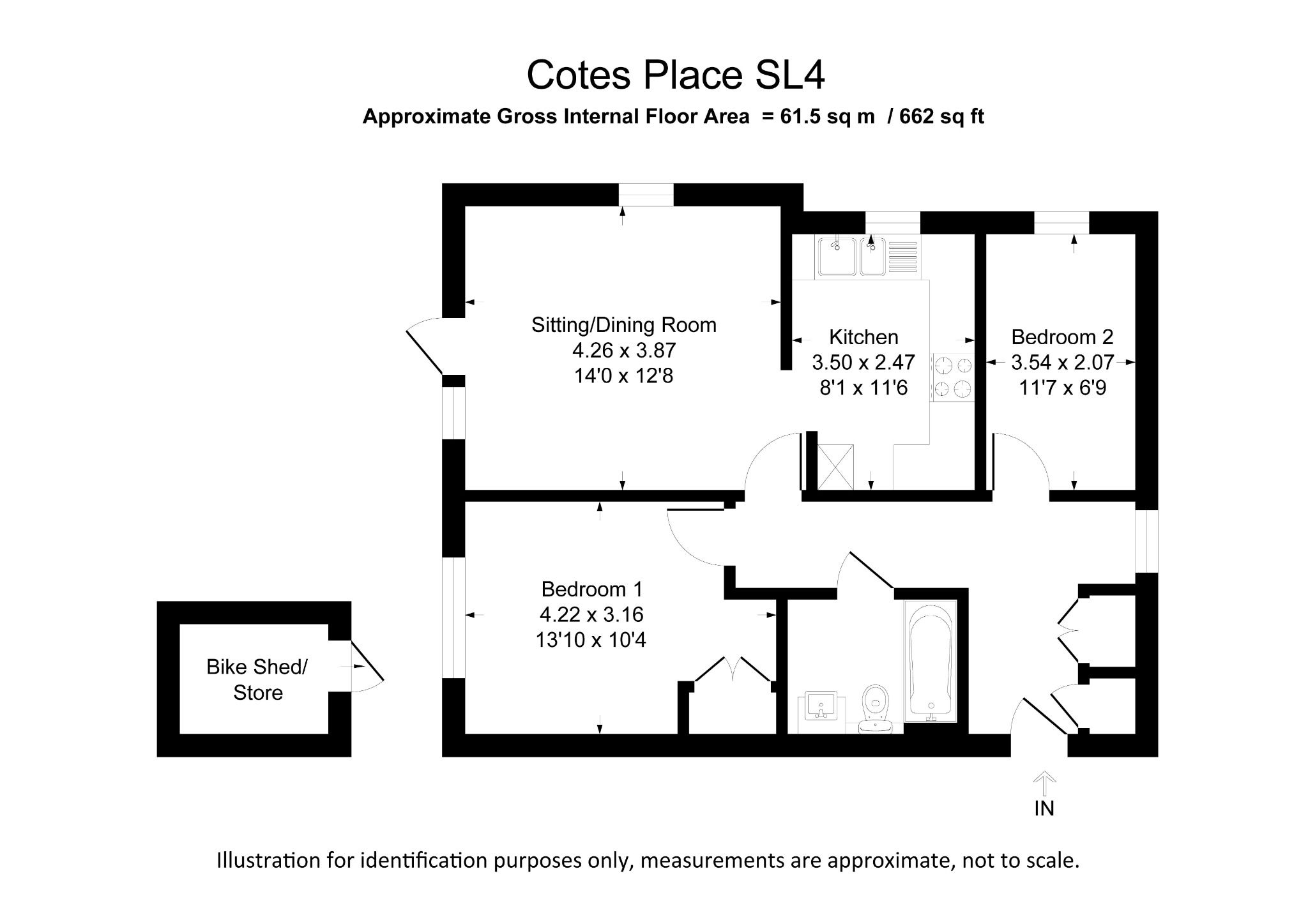 2 bed flat for sale in Dedworth Road, Windsor SL4 Zoopla