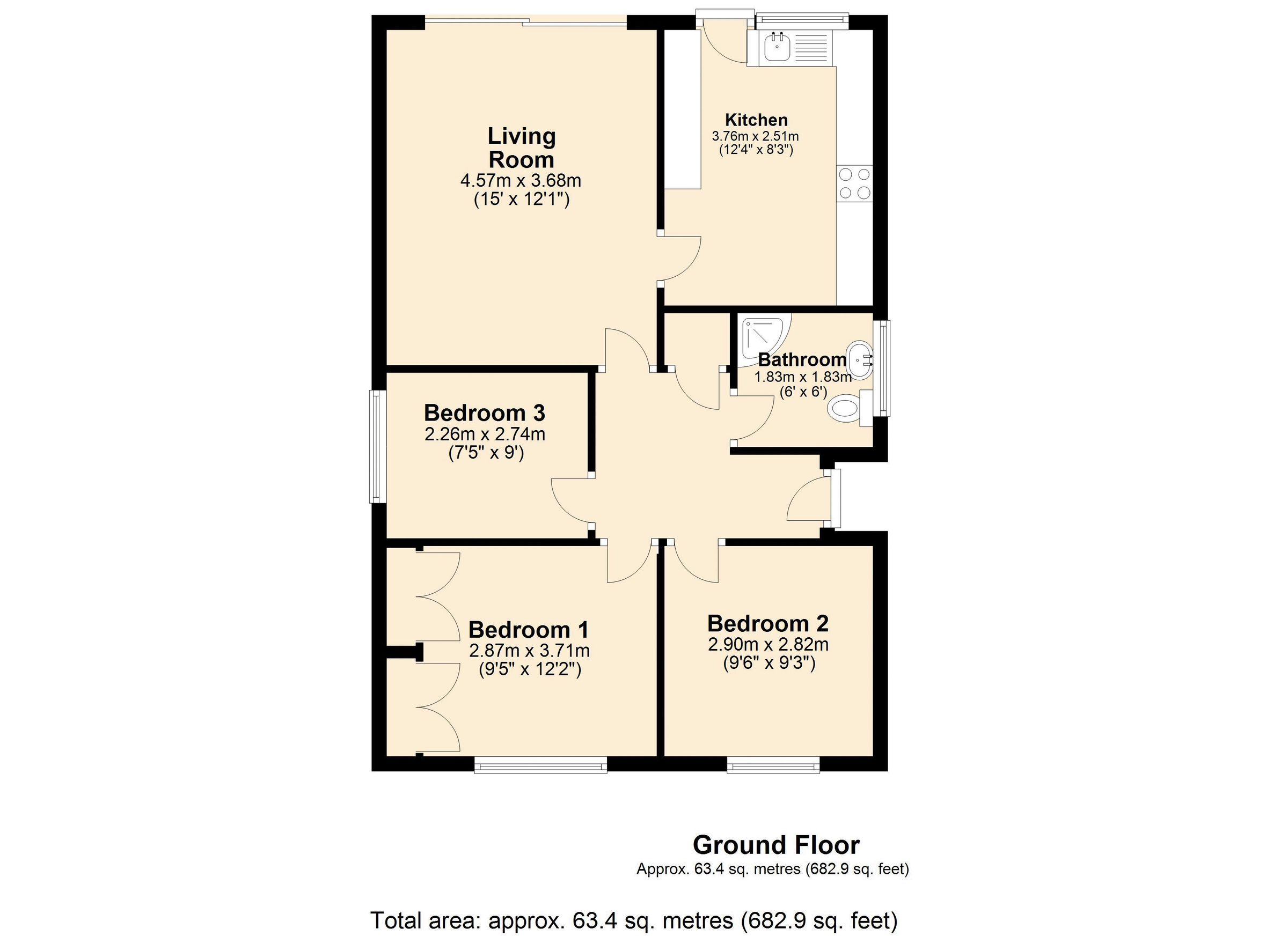 3 bed detached bungalow for sale in Lower Barn Street, Darwen BB3 Zoopla
