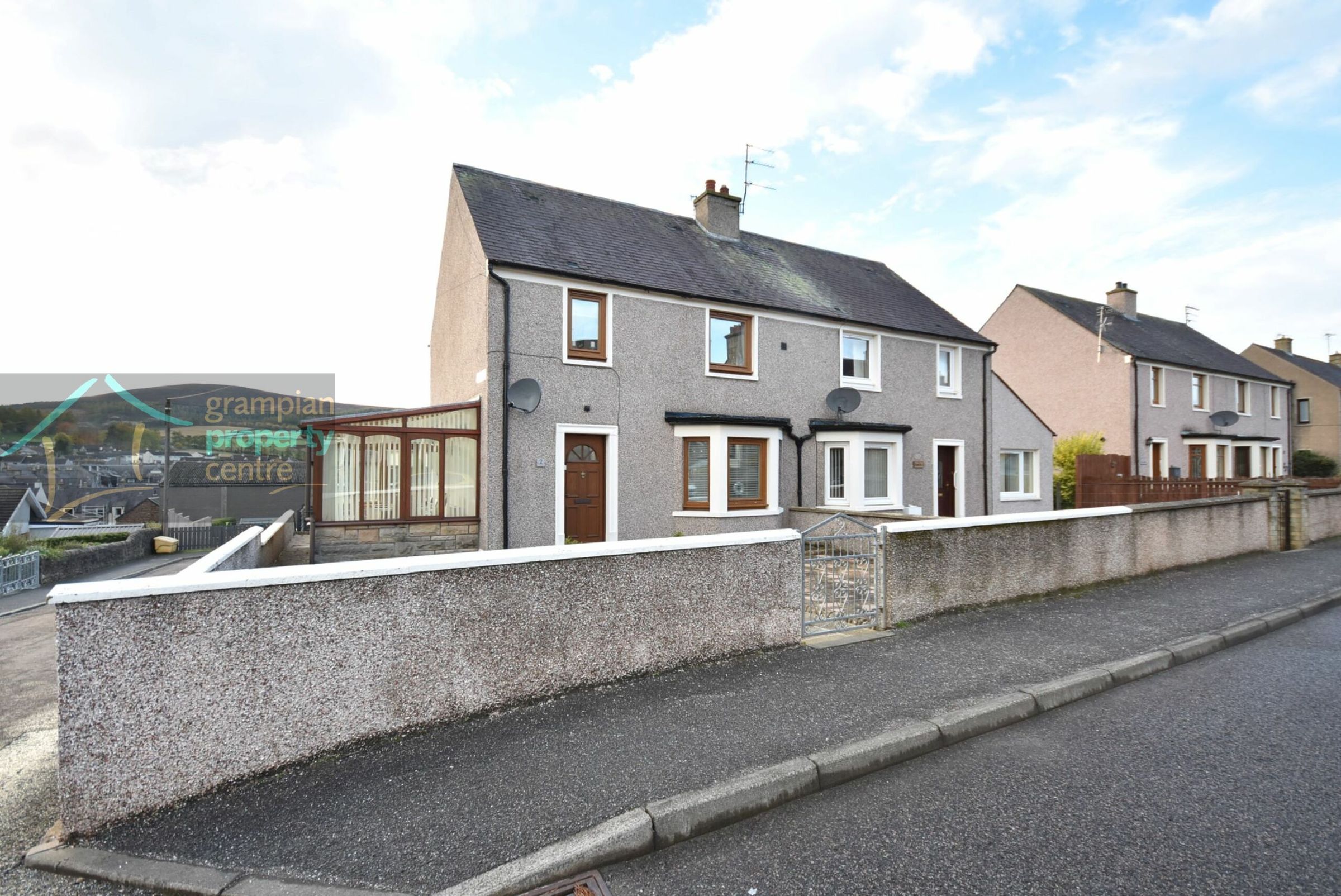 4 bed semidetached house for sale in Louise Street, Dufftown, Keith