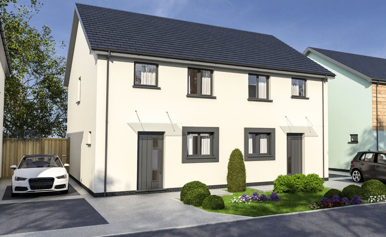 New home, 3 bed semidetached house for sale in Lilford Gardens, West