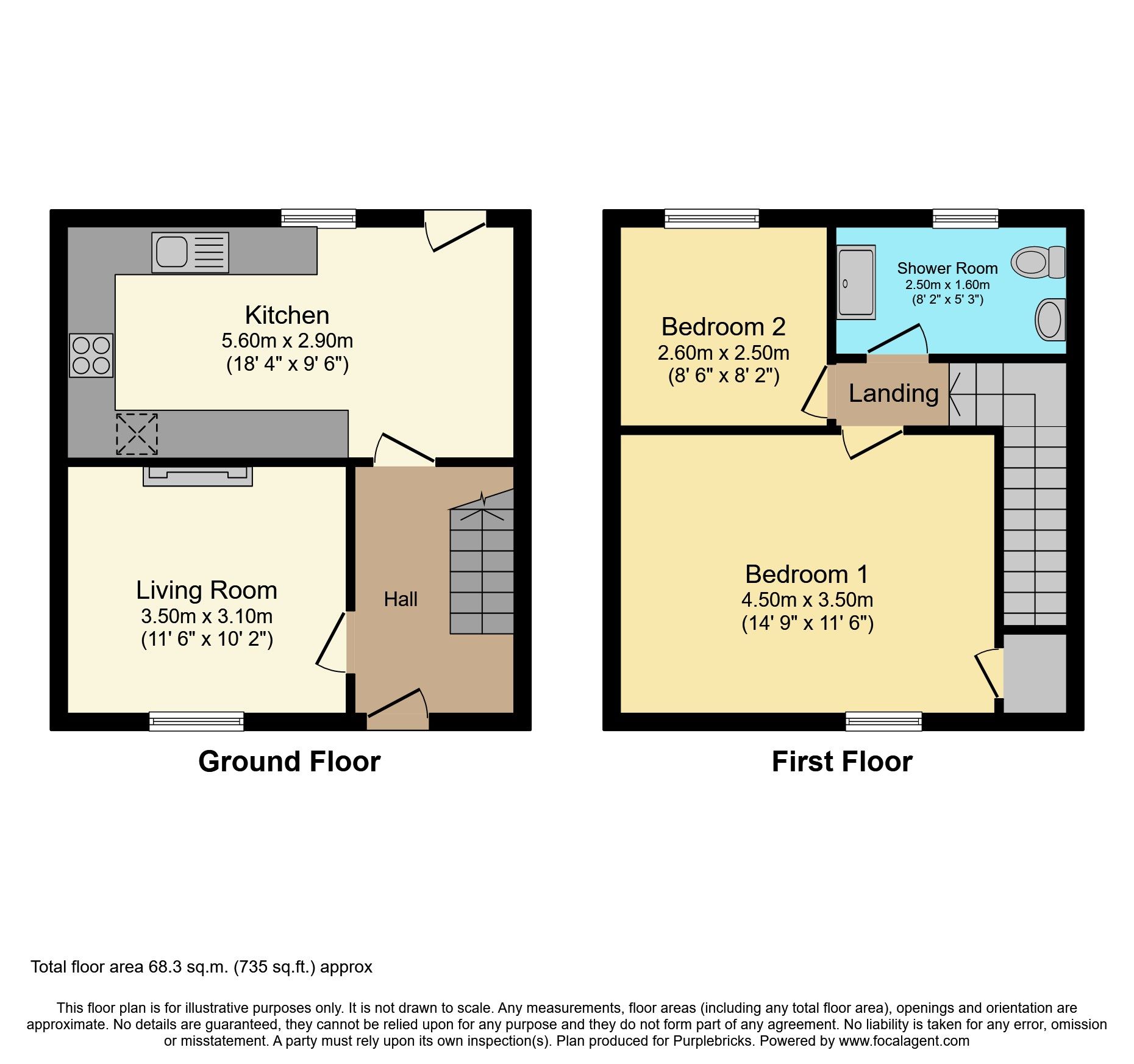 2 bed terraced house for sale in Whiteside Avenue, Cockermouth CA13