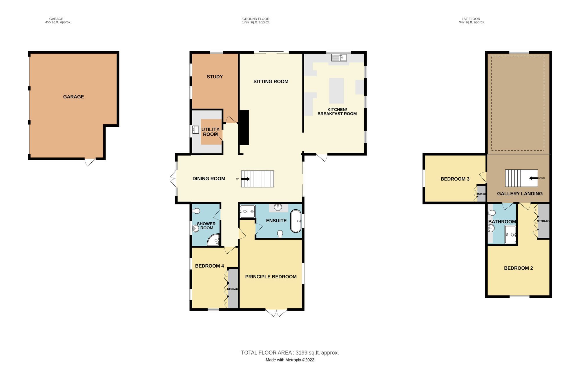 4 bed detached house for sale in Burtons Barn, Barling Road, Barling
