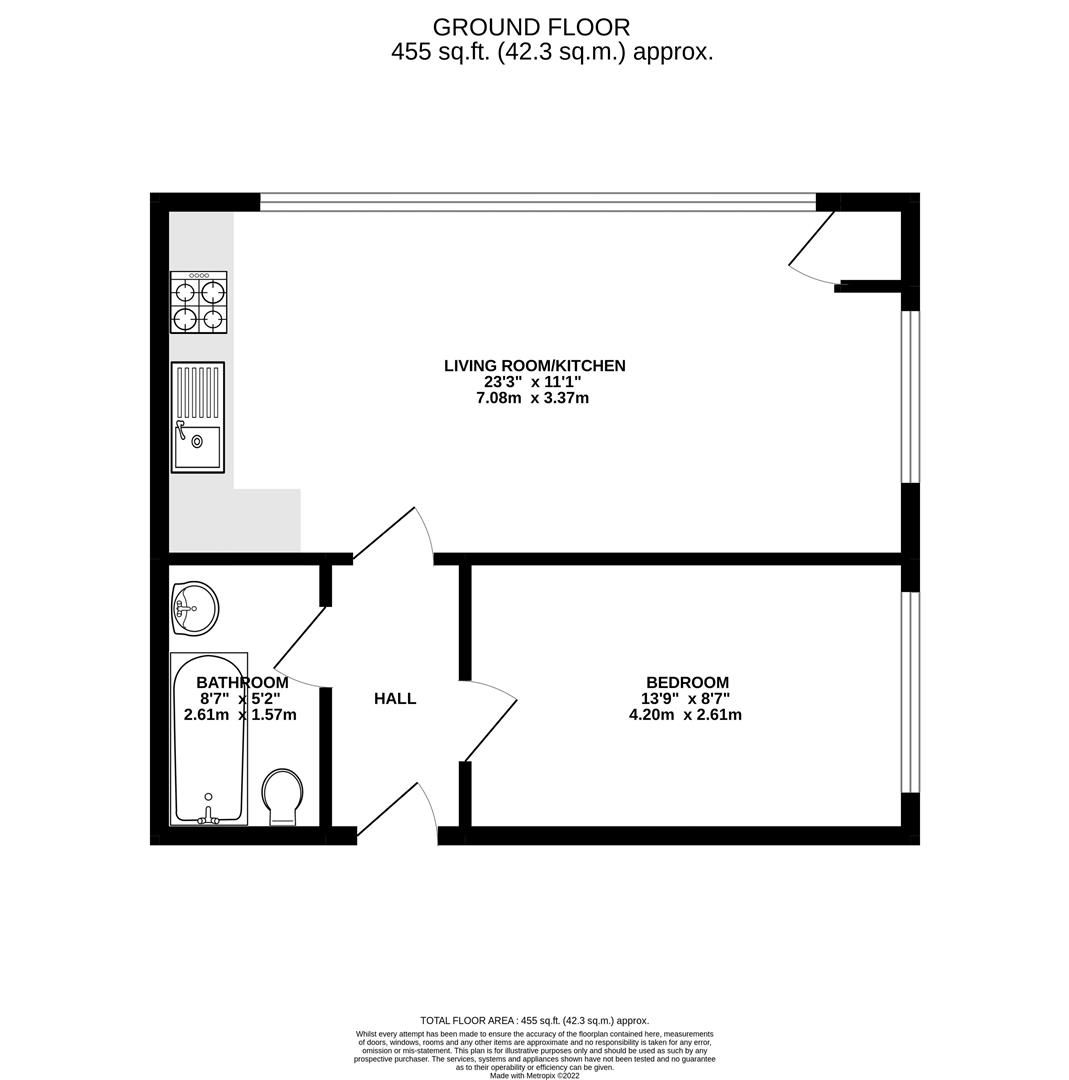 1 bed flat for sale in Tyrell House, Leatherhead KT22 Zoopla