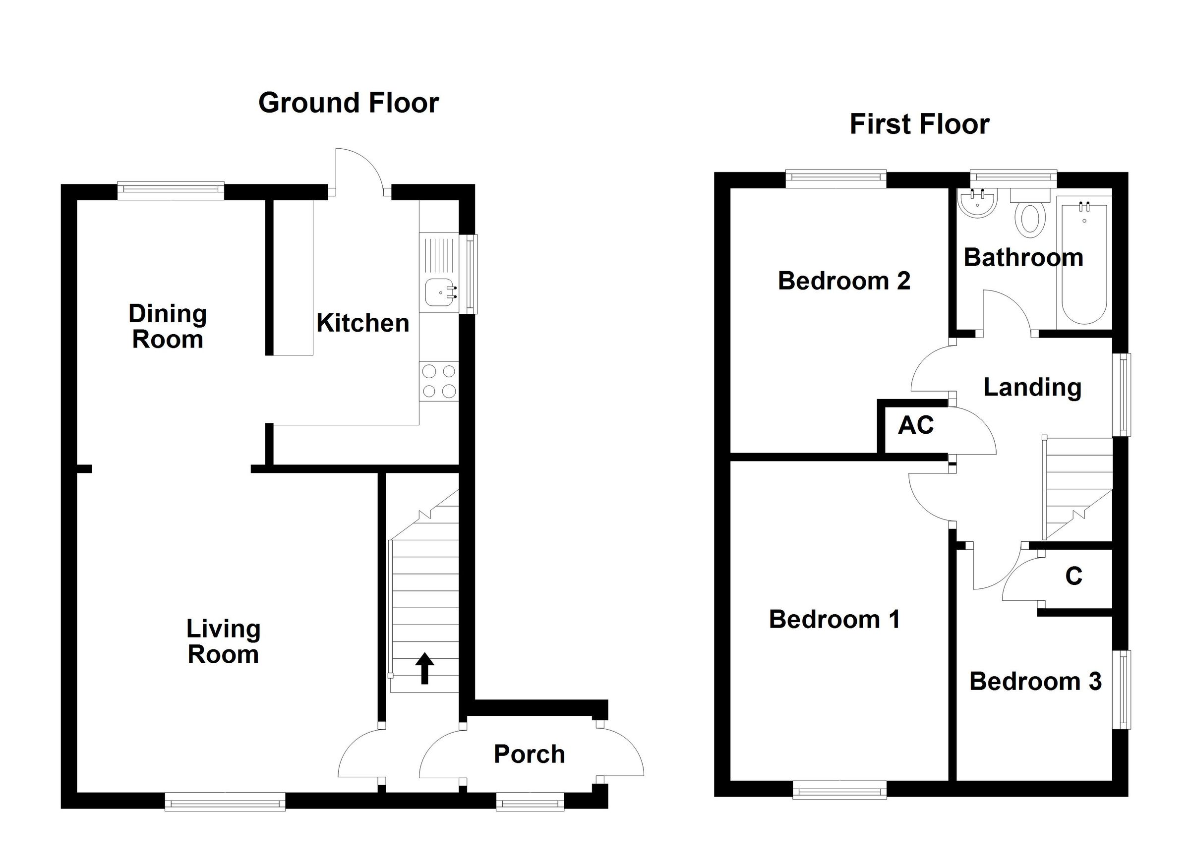 3 bed semidetached house for sale in Dale Close, Stanway, Colchester