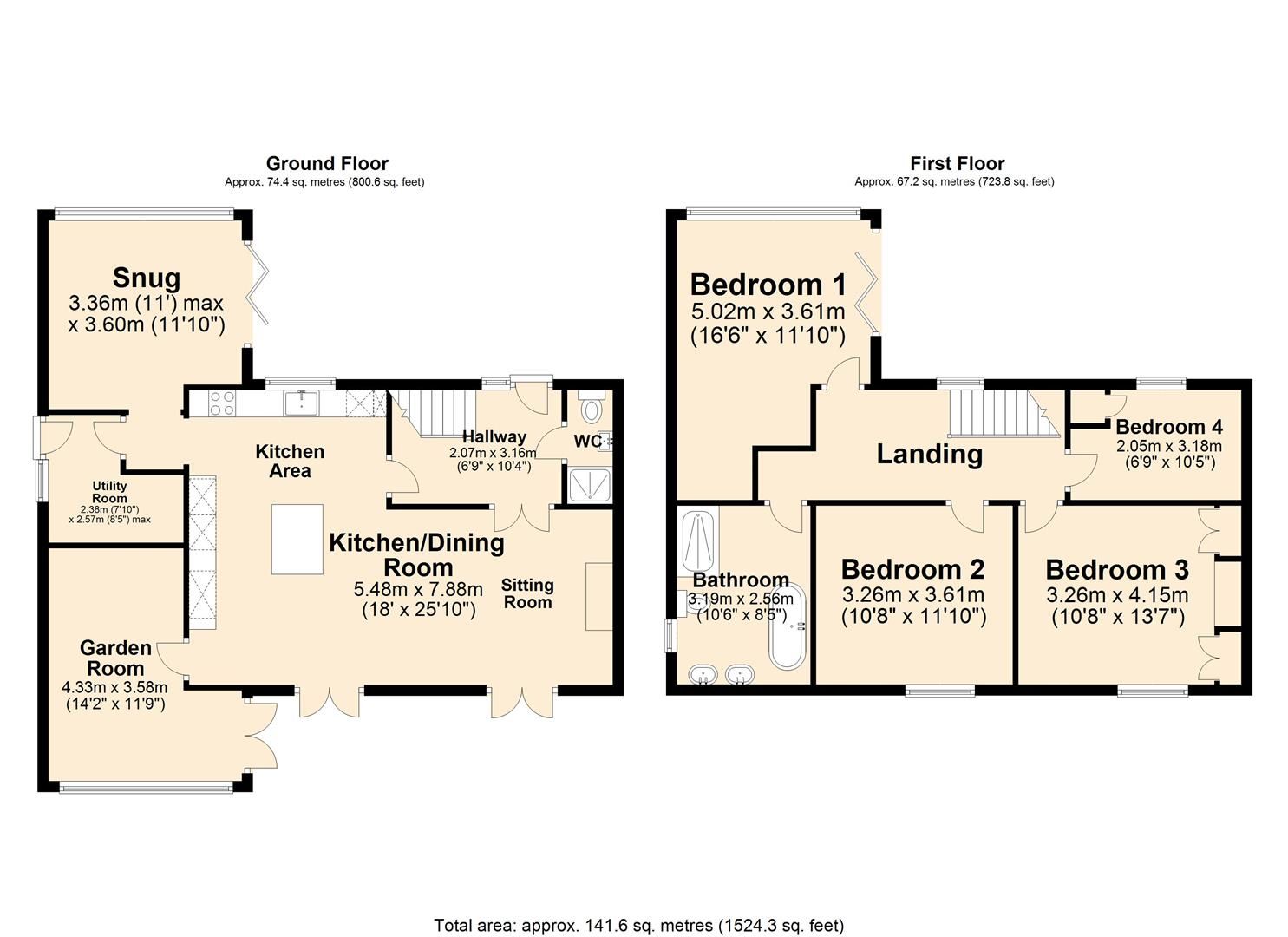 4 bed semidetached house for sale in Beresford Lane, Woolley Moor
