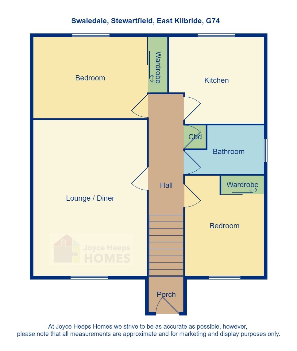 2 bed flat for sale in Swaledale, Stewartfield, East Kilbride G74 Zoopla