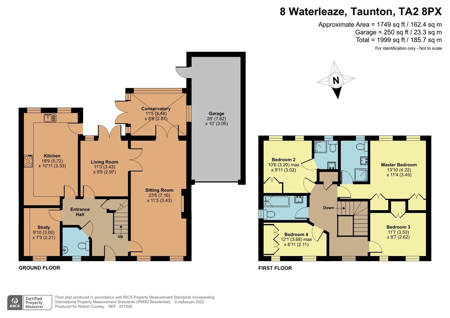 4 bed detached house for sale in Waterleaze, Taunton TA2 Zoopla