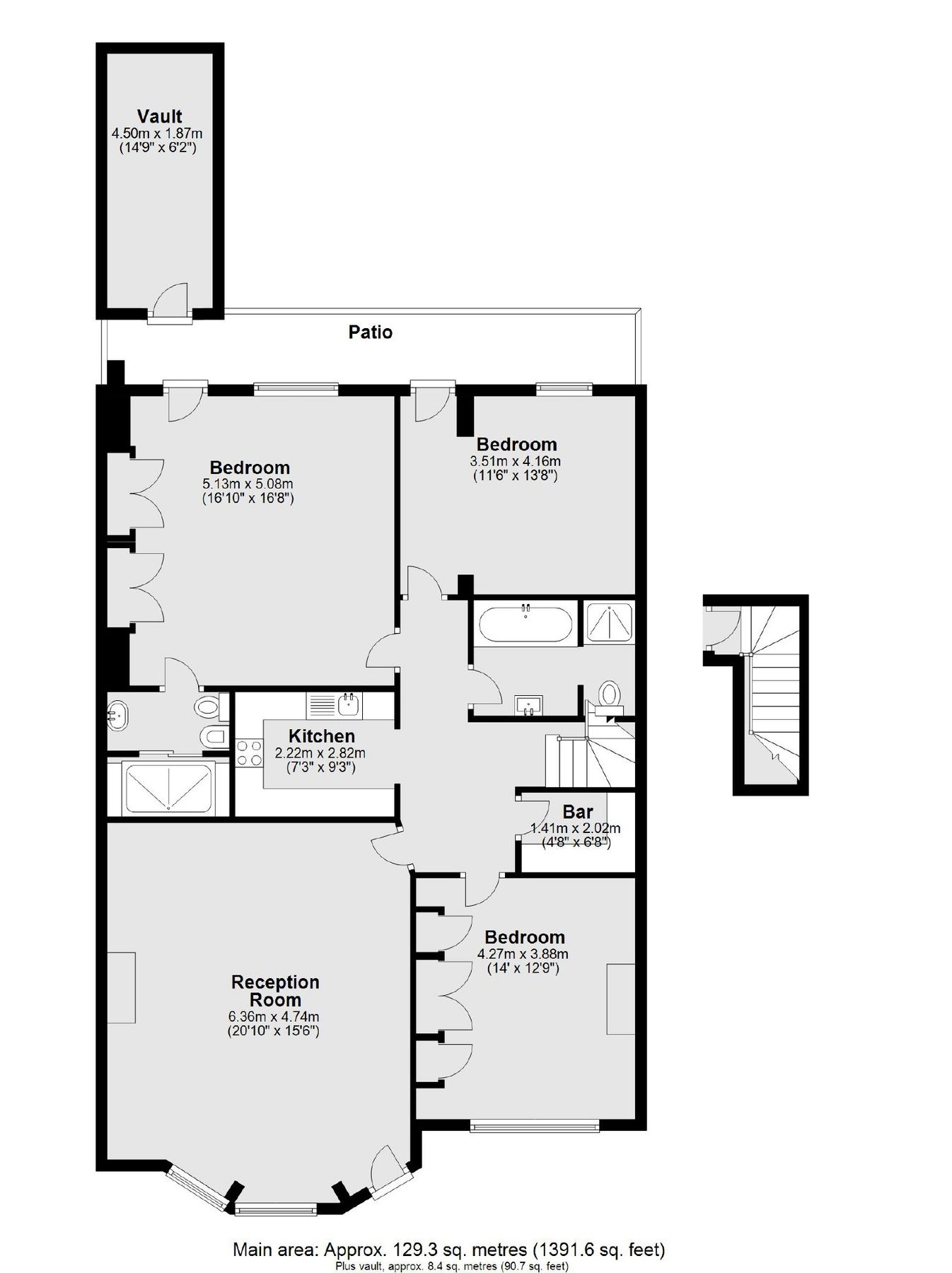 3 bed flat for sale in Roland Gardens, London SW7 Zoopla