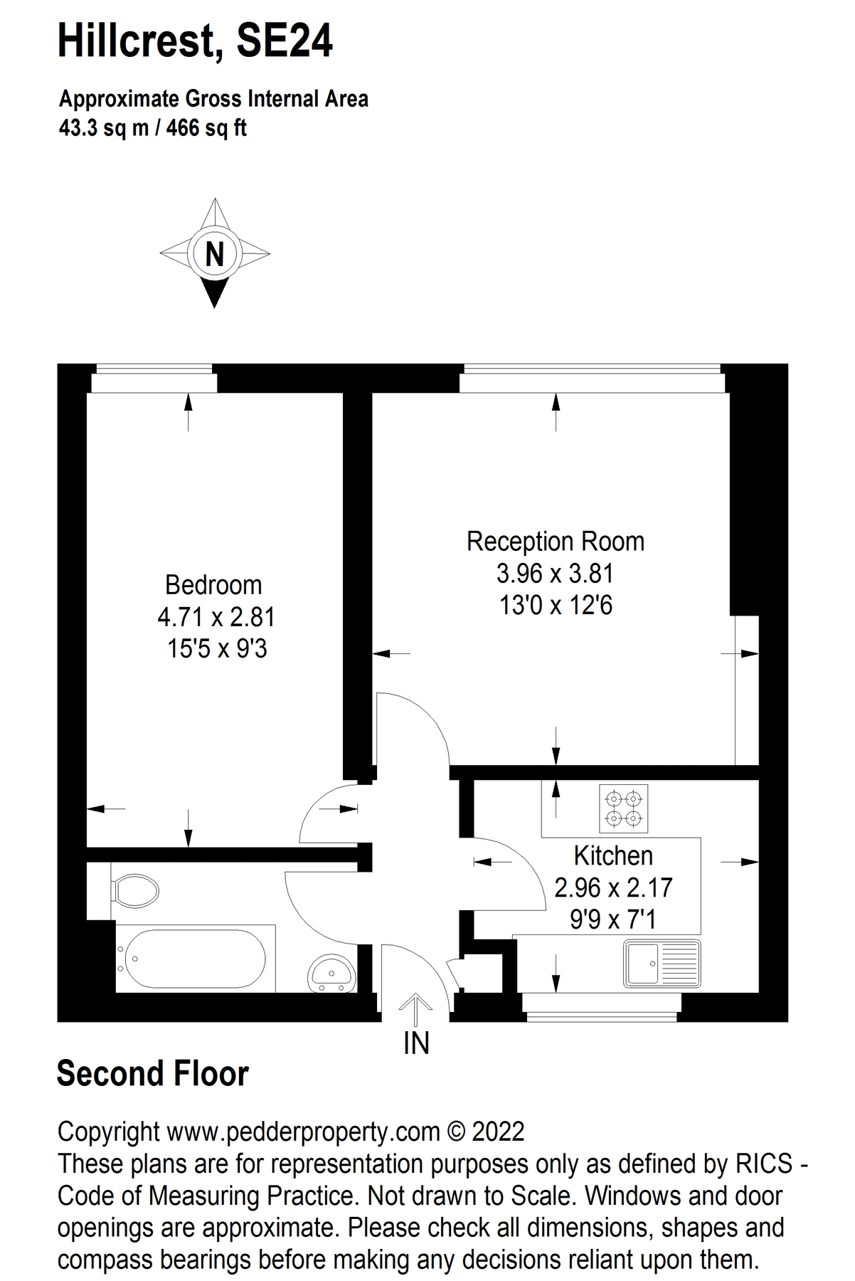 1 bed flat for sale in Sunray Avenue, Herne Hill, London SE24 Zoopla