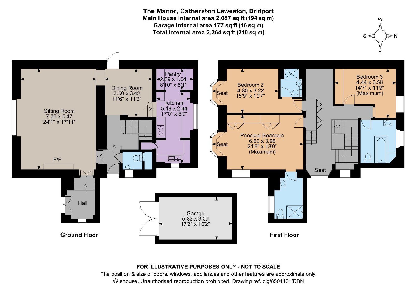 3 bed terraced house for sale in The Manor, Catherston Leweston