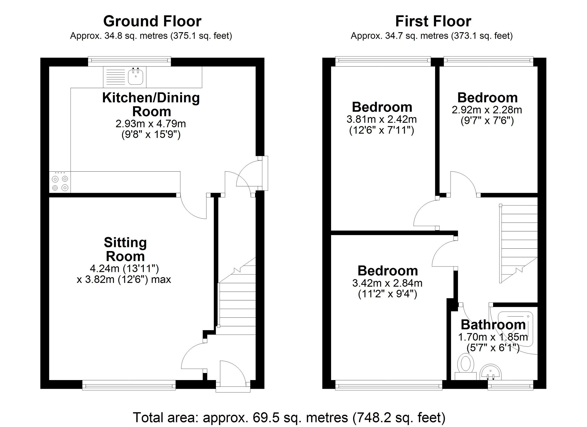 3 bed end terrace house for sale in Abbey Lane, Leigh, Greater