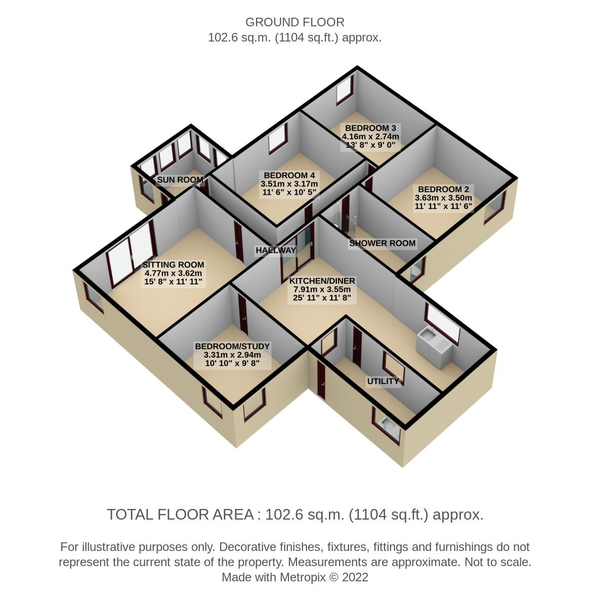 4 bed bungalow for sale in Thurso KW14 Zoopla