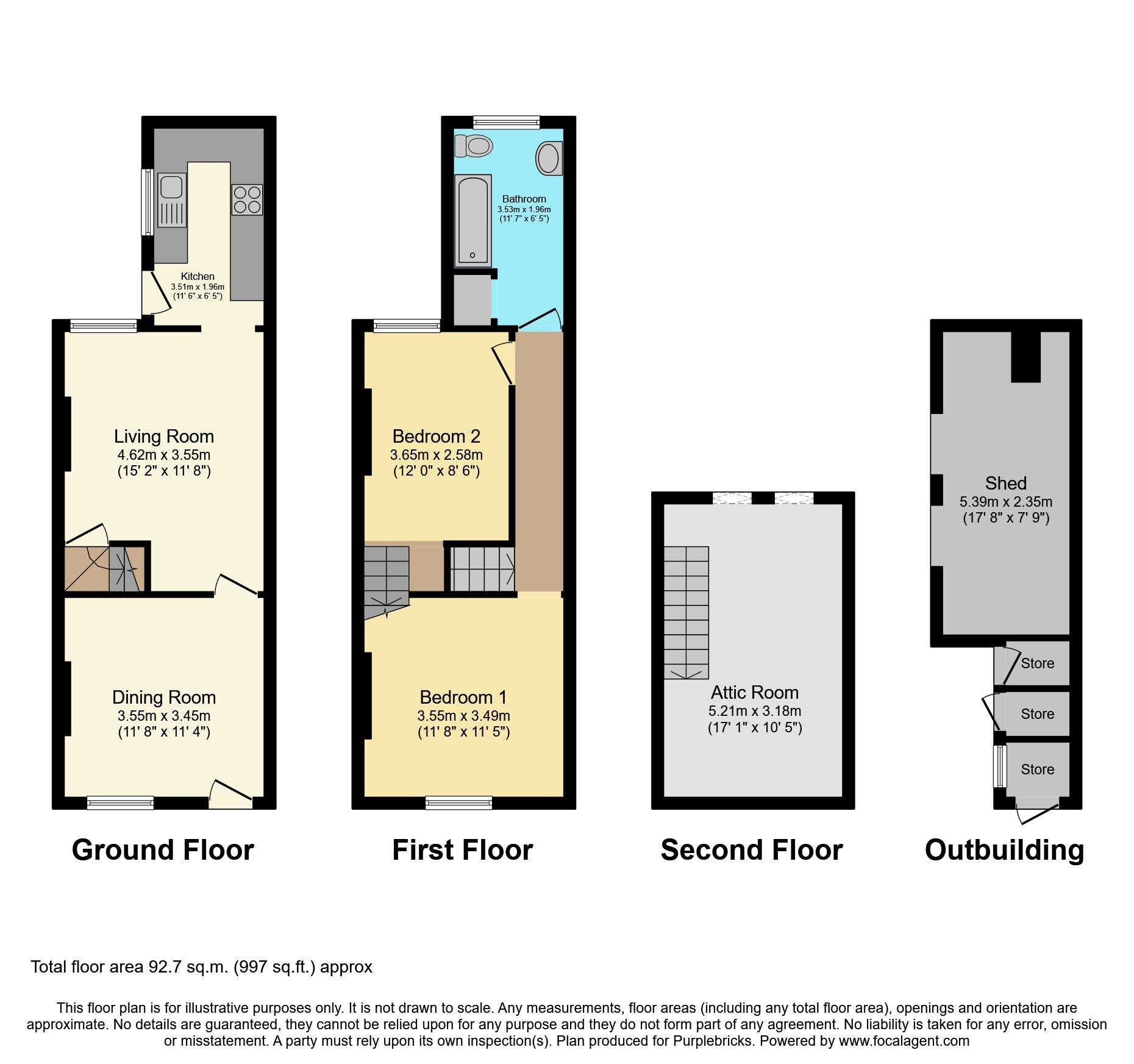 2 bed end terrace house for sale in Station Road, Glenfield, Leicester