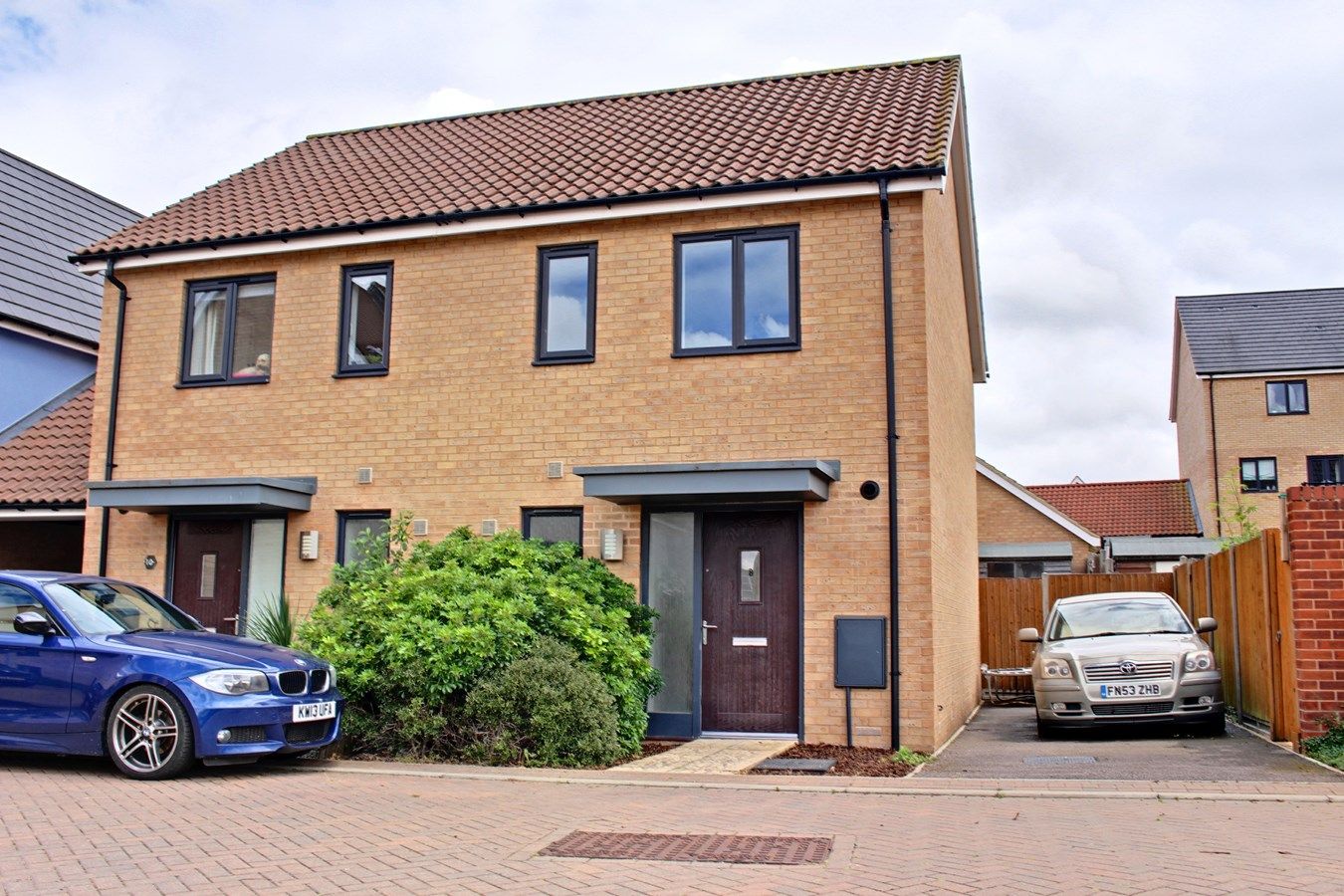 2 bed semidetached house for sale in Hawkers Close, Upper Cambourne