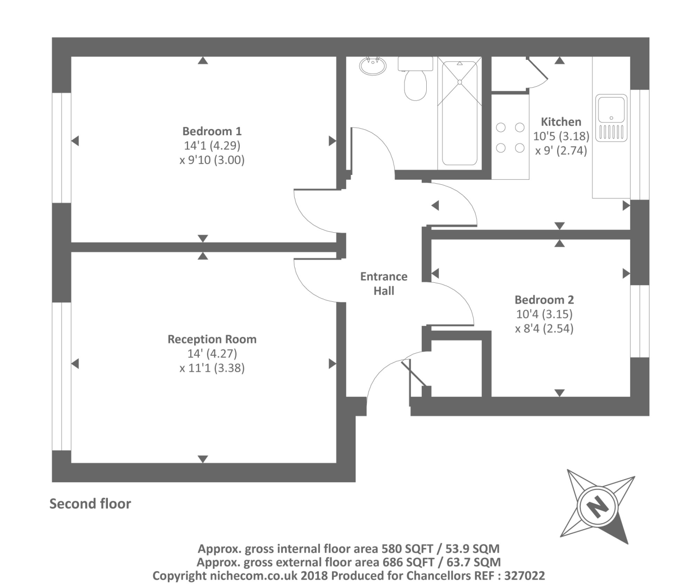 2 bed flat for sale in High Buckinghamshire HP13 Zoopla