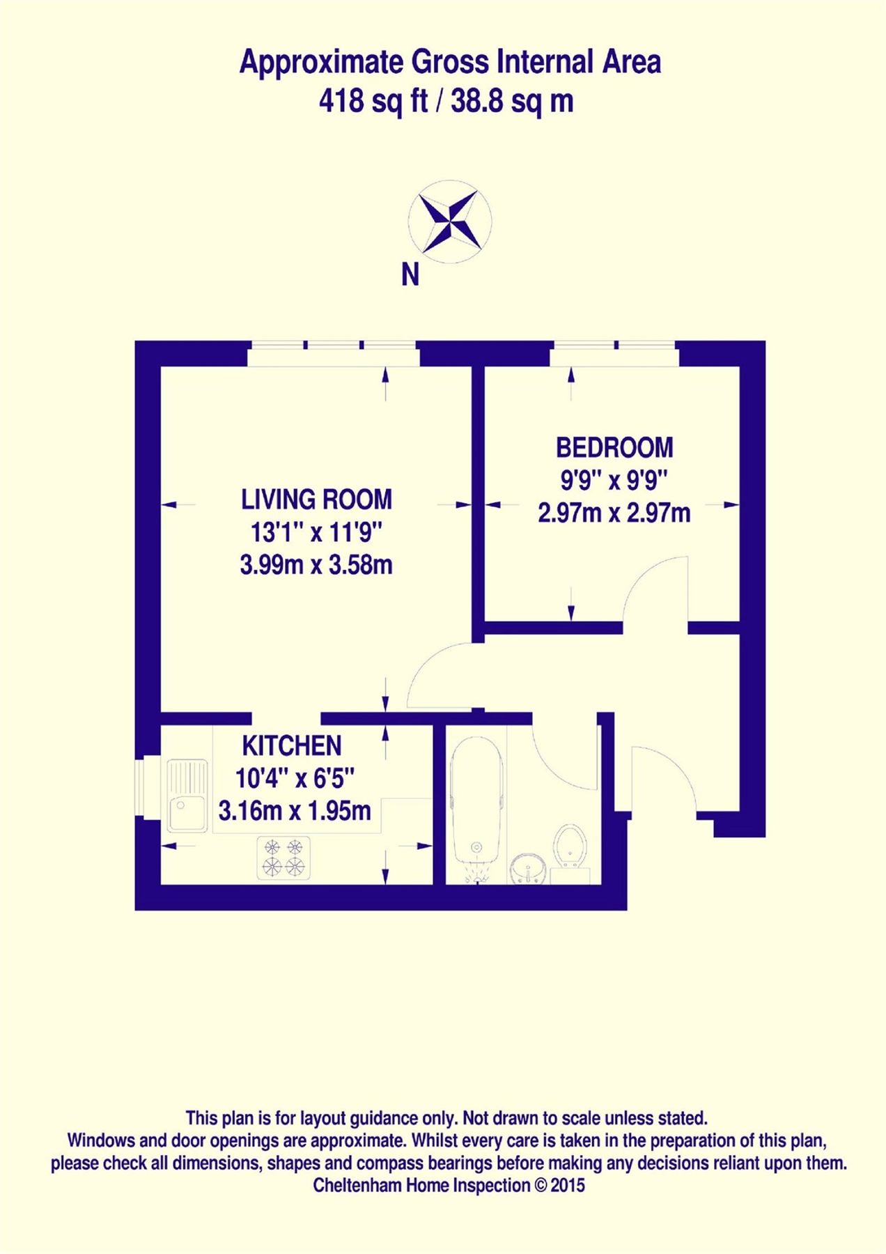 1 bed flat to rent in Painswick Road, Cheltenham GL50 Zoopla