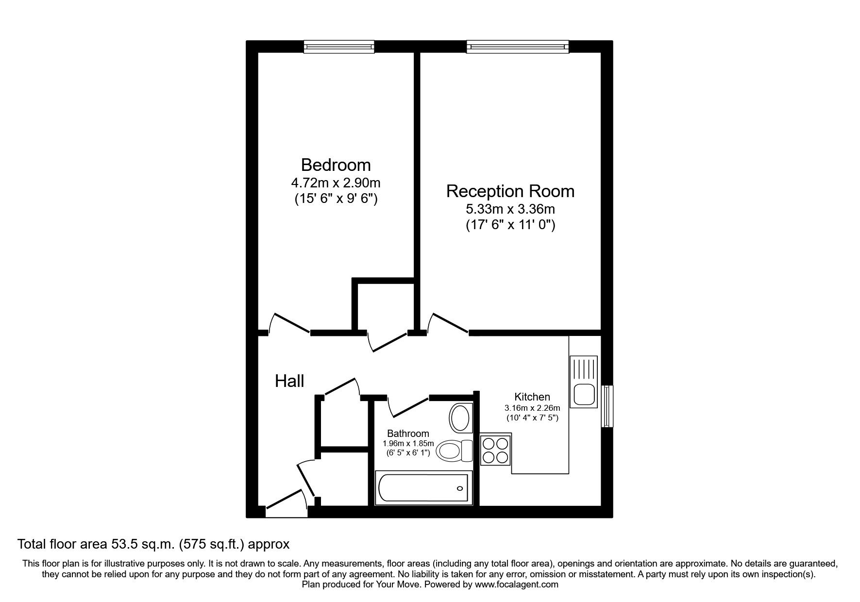 1 bed flat for sale in Lindsay Court, 15 Sherwood Park Road, Sutton SM1