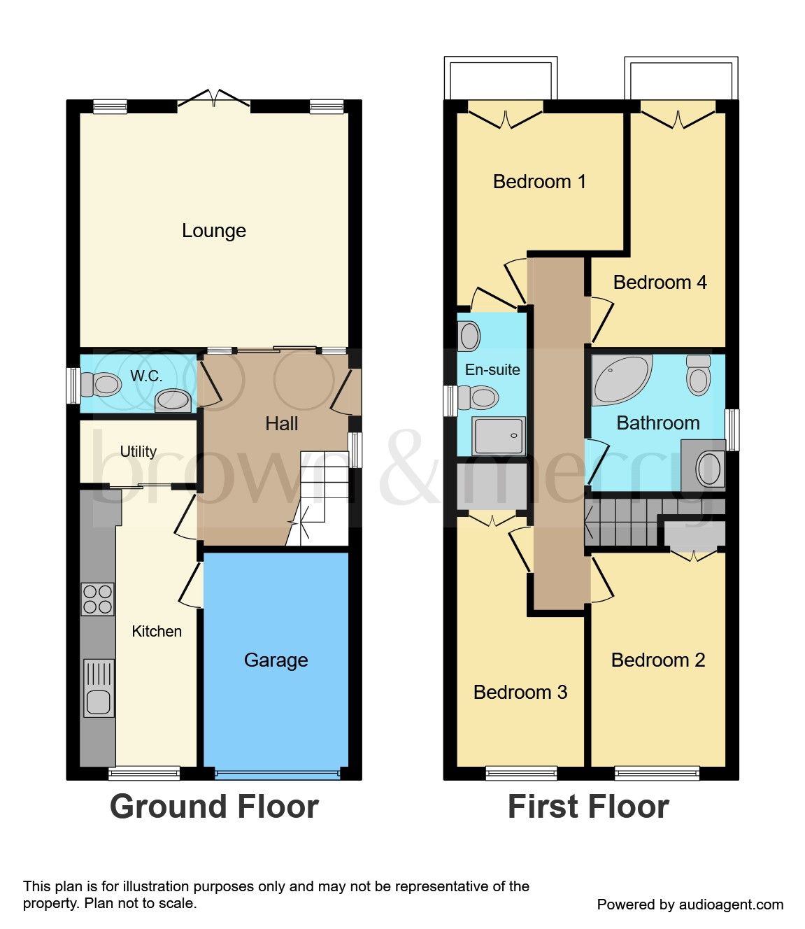 4 bed detached house for sale in Reach Lane, Heath And Reach, Leighton