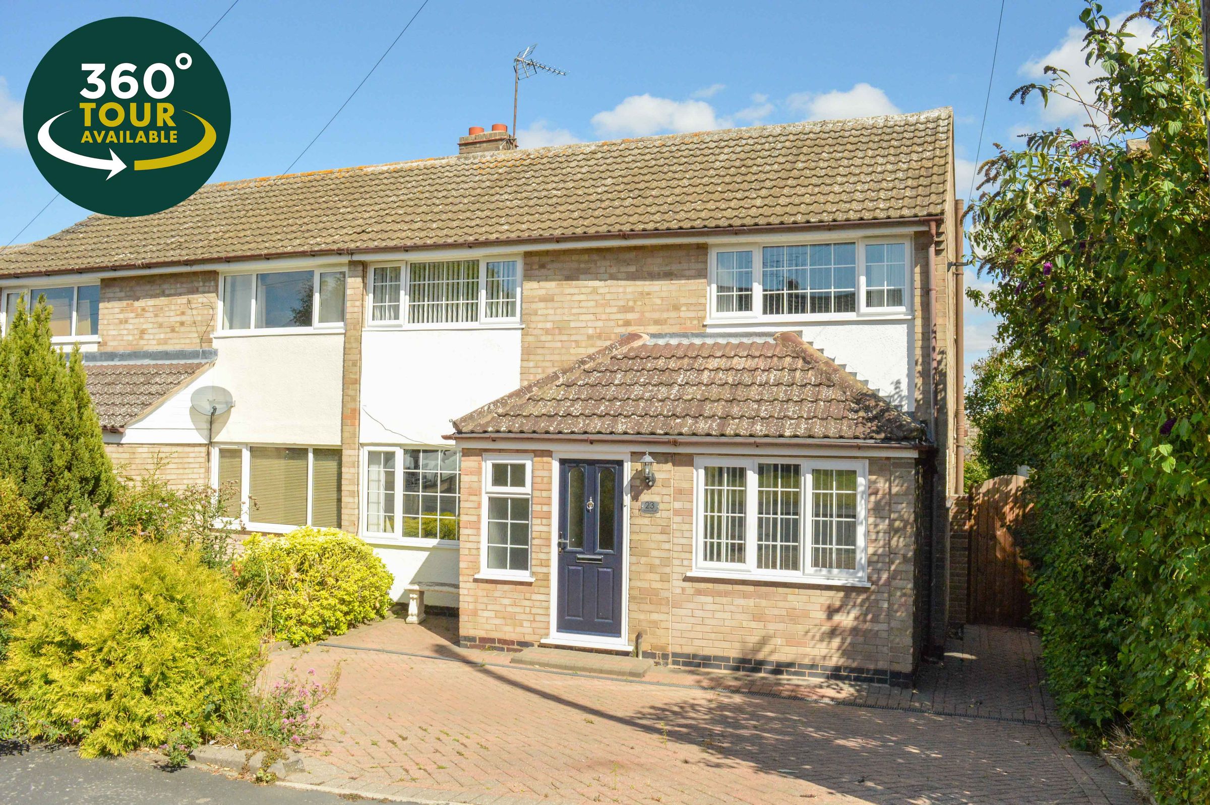 3 bed semidetached house for sale in Oxted Rise, Oadby, Leicester LE2 Zoopla