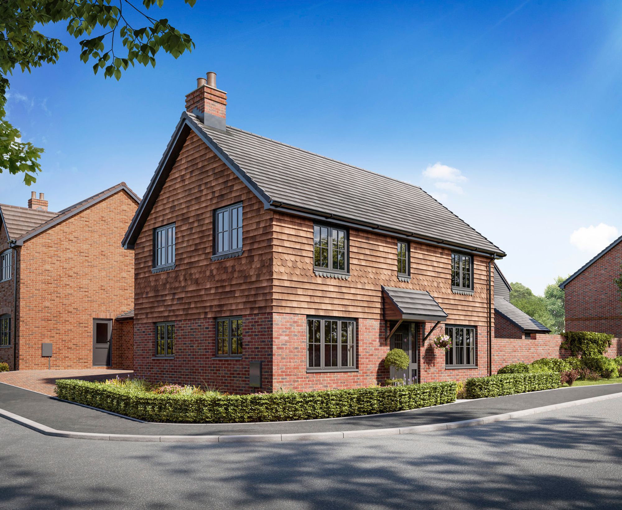 New home, 3 bed detached house for sale in The Pippins, Warehorne Road