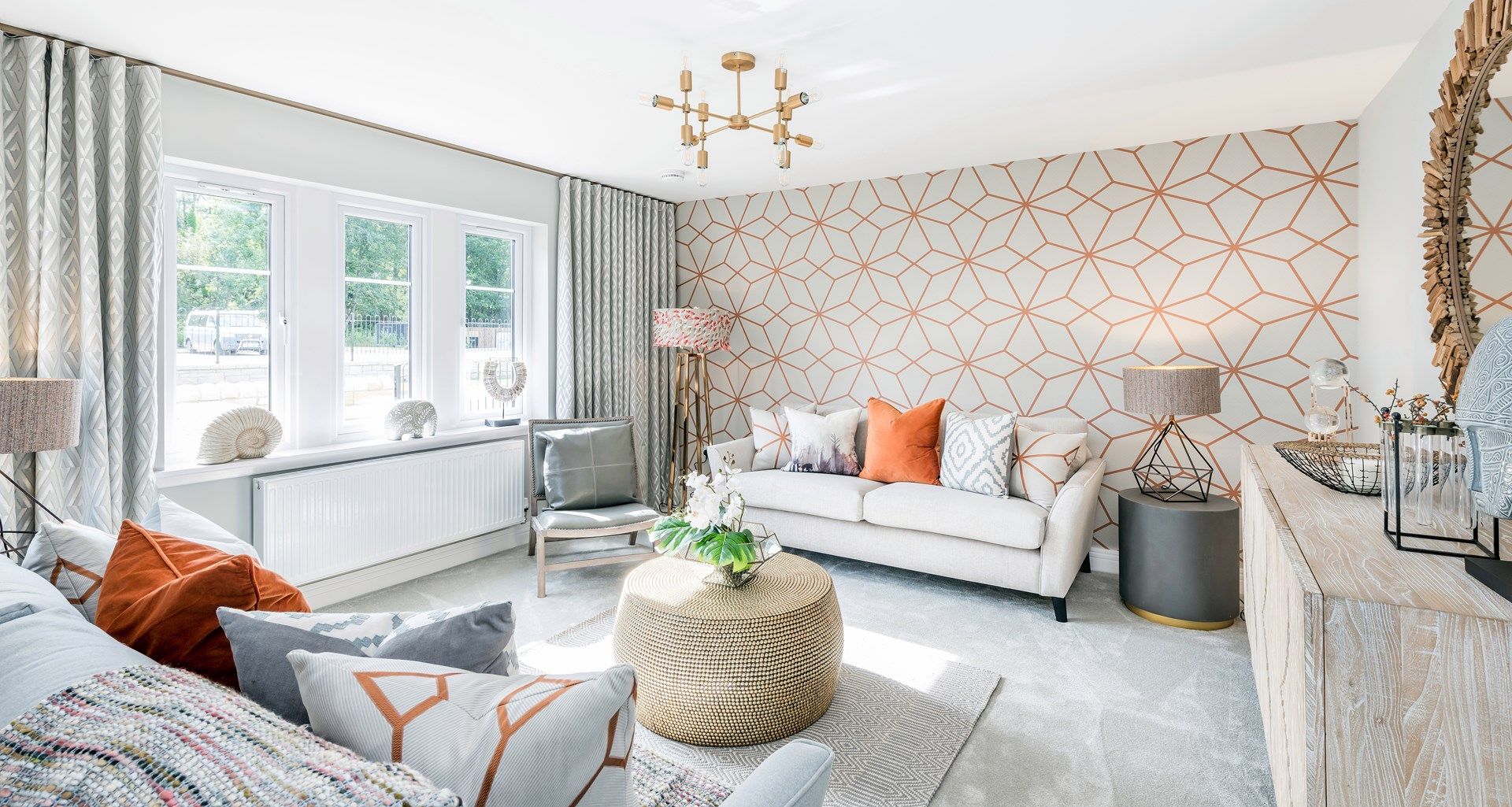 New home, 4 bed detached house for sale in "Cleland" at Kilburn Wood