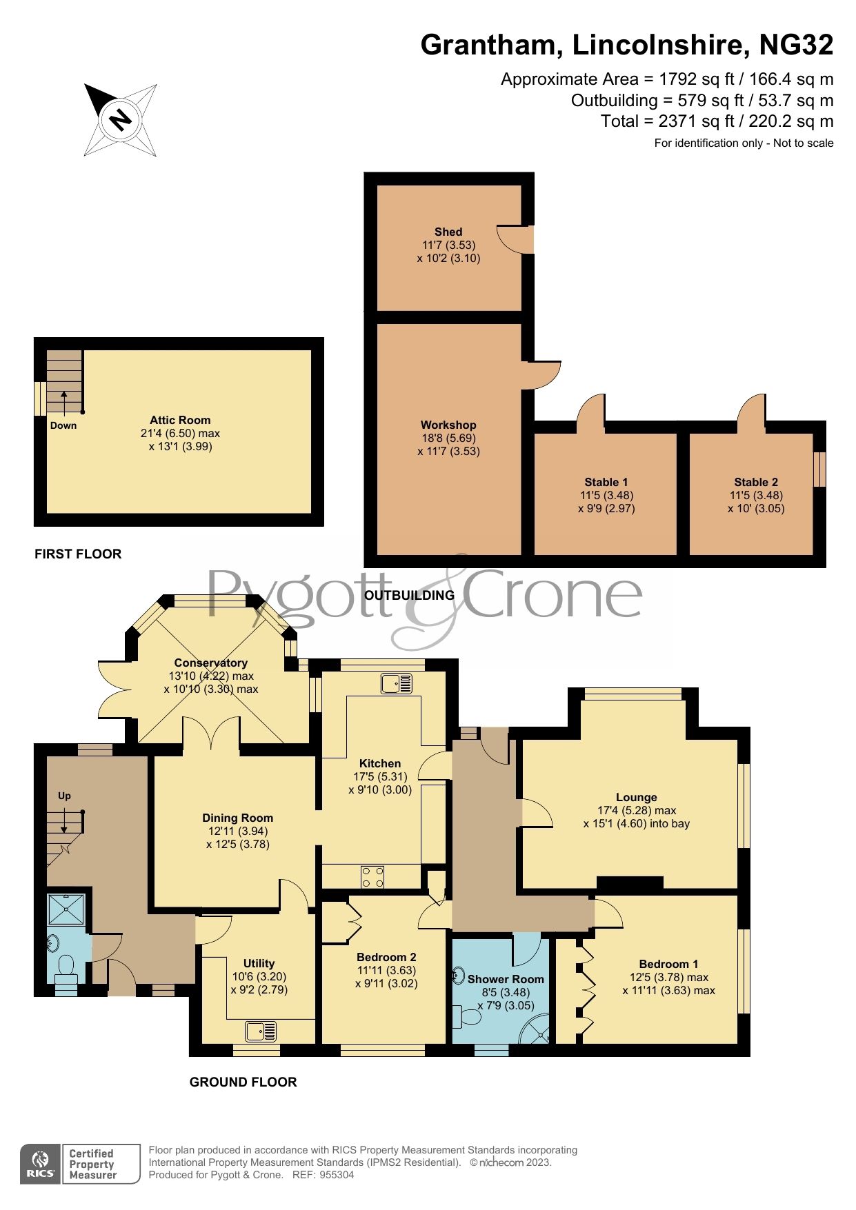 3 bed detached bungalow for sale in Oasby, Grantham NG32 Zoopla