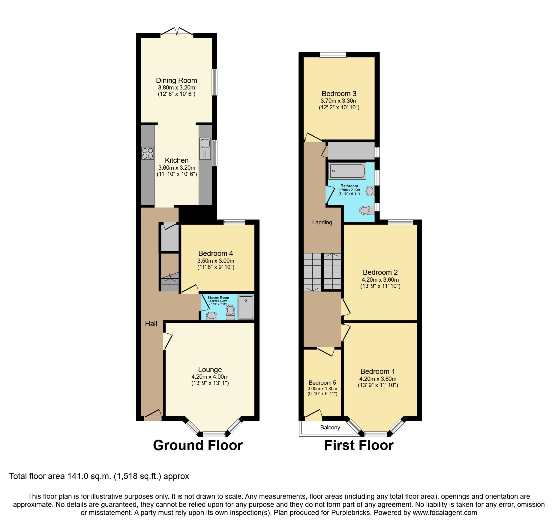 5 bed terraced house for sale in Rancorn Road, Margate CT9 Zoopla