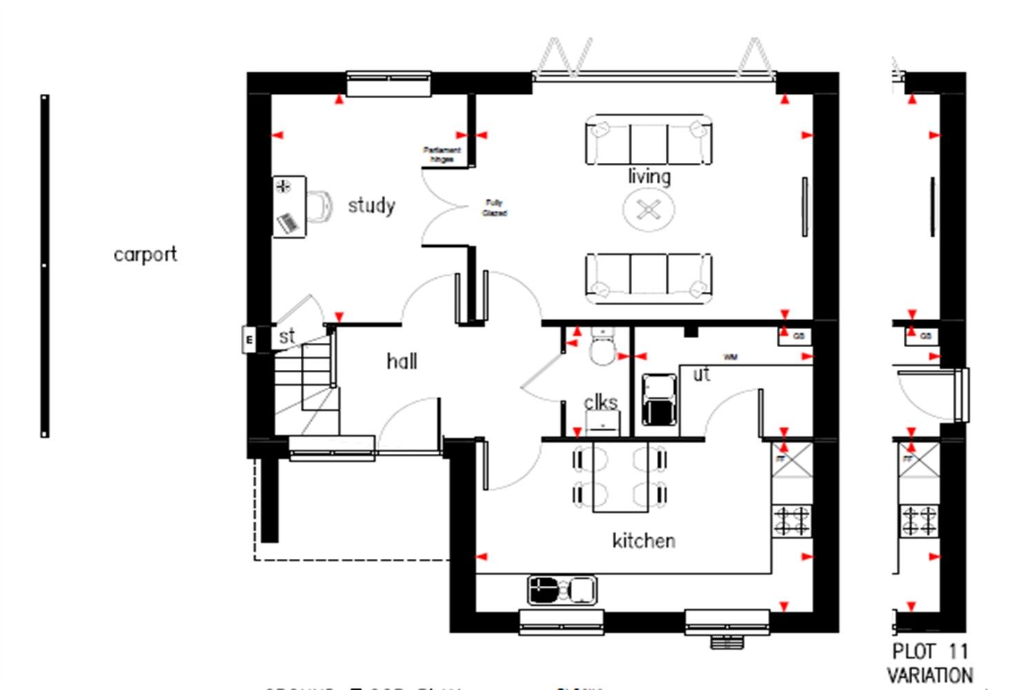 New home, 3 bed detached house for sale in Vineyards Close, Old London