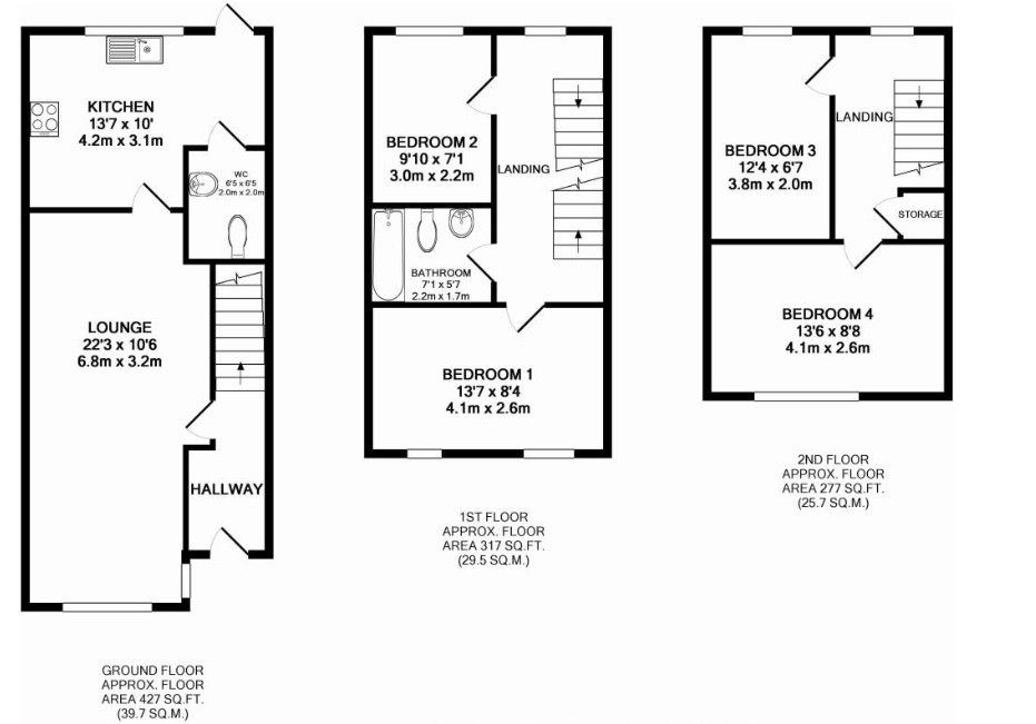4 bed town house for sale in Patey Street, Longsight, Manchester M12