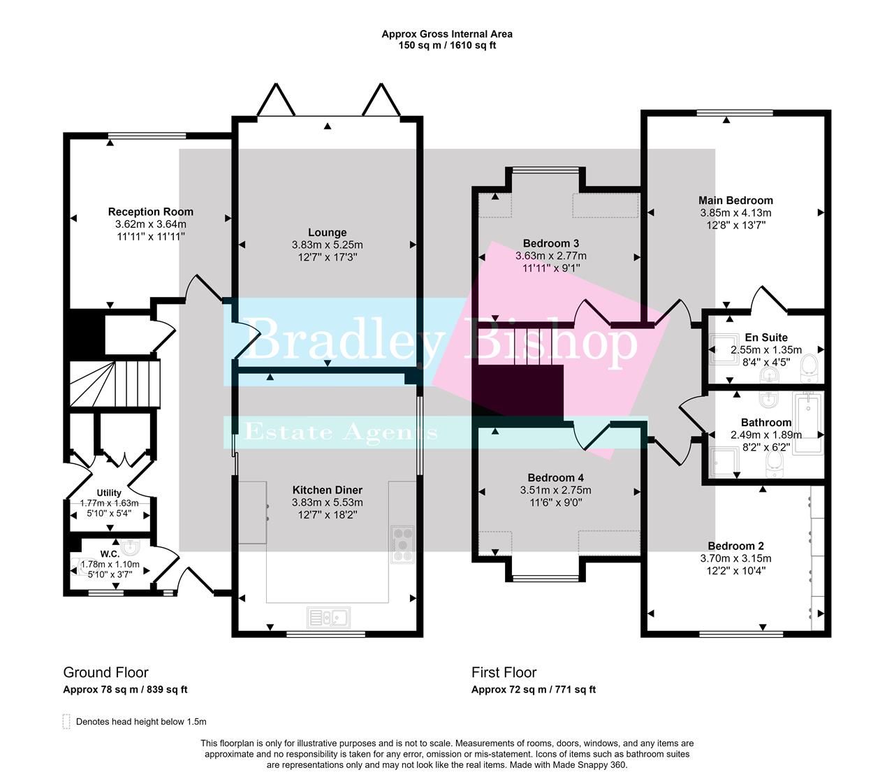 4 bed detached house for sale in Canterbury Road, Challock, Ashford