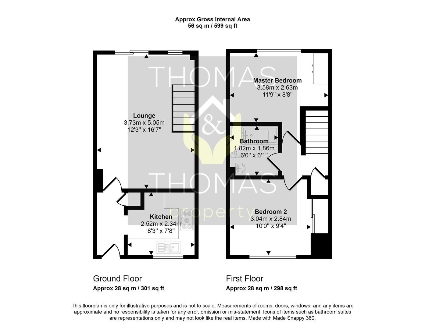 2 bed terraced house to rent in Wharfdale Way, Hardwicke, Gloucester