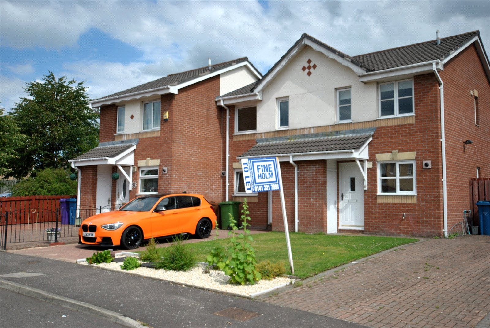 2 bed end terrace house to rent in Springhill Farm Road, Baillieston