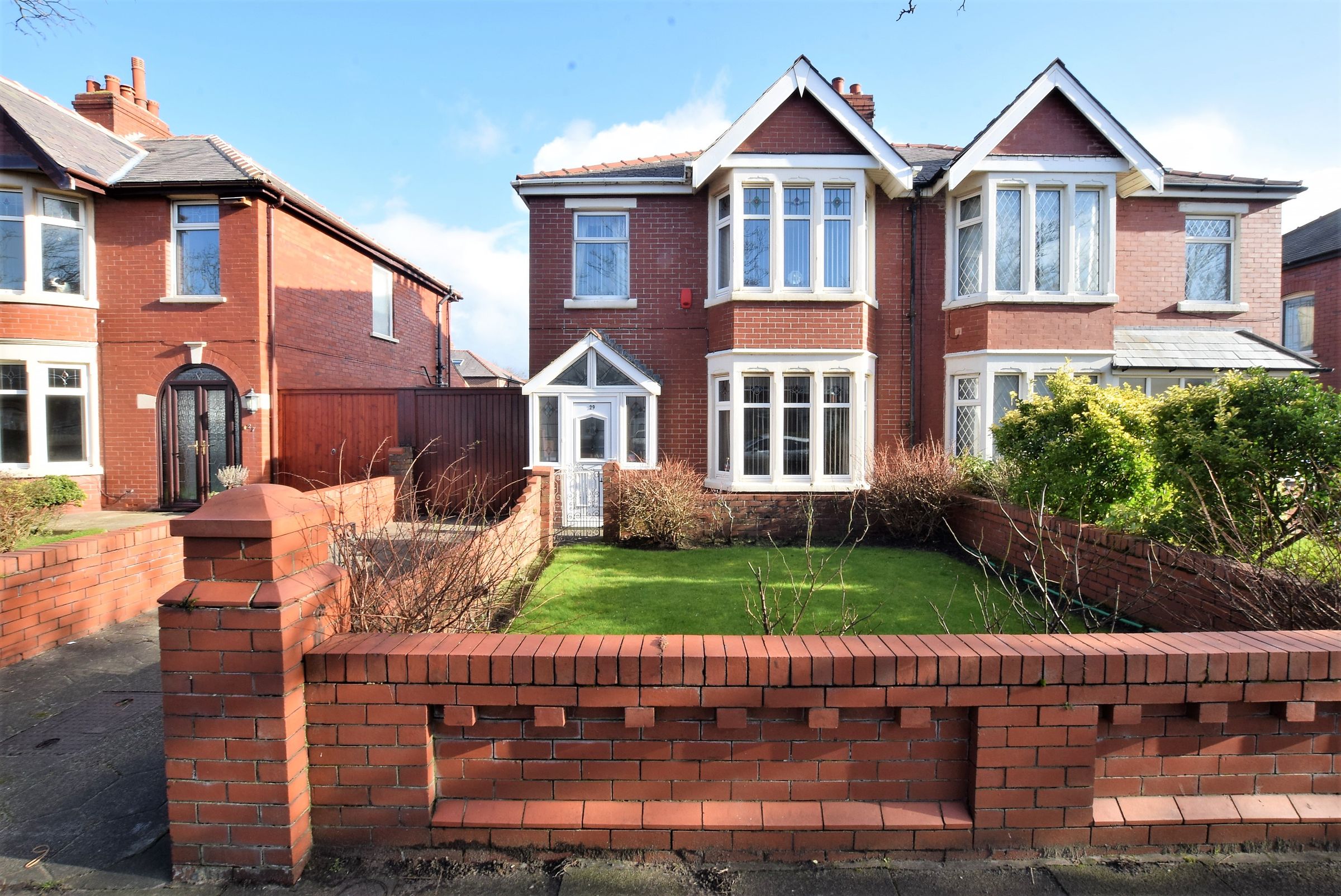 3 bed semi-detached house for sale in Harrington Avenue, Blackpool FY4 -  Zoopla