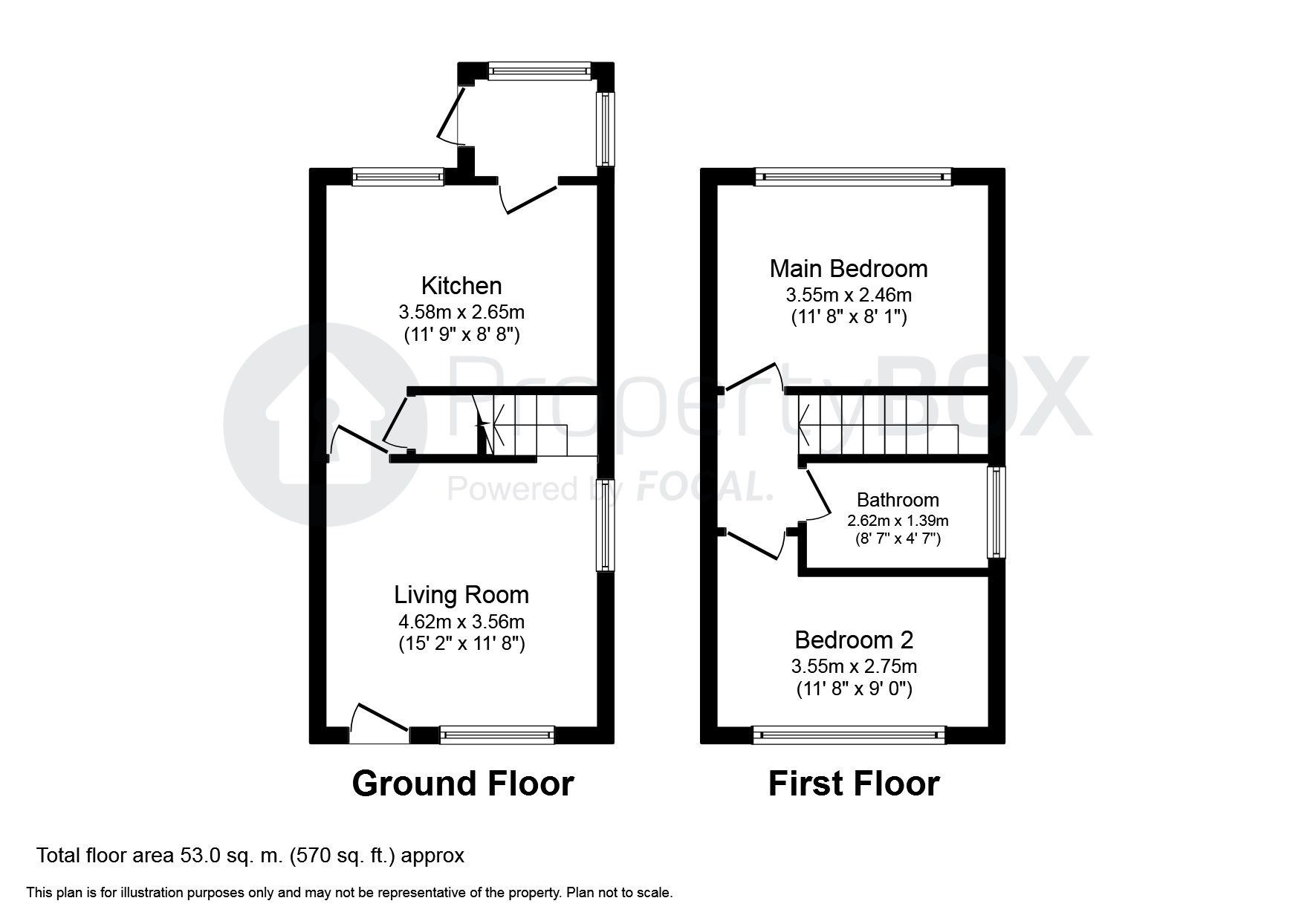 2 bed semidetached house to rent in Stretton Close, Cantley, Doncaster