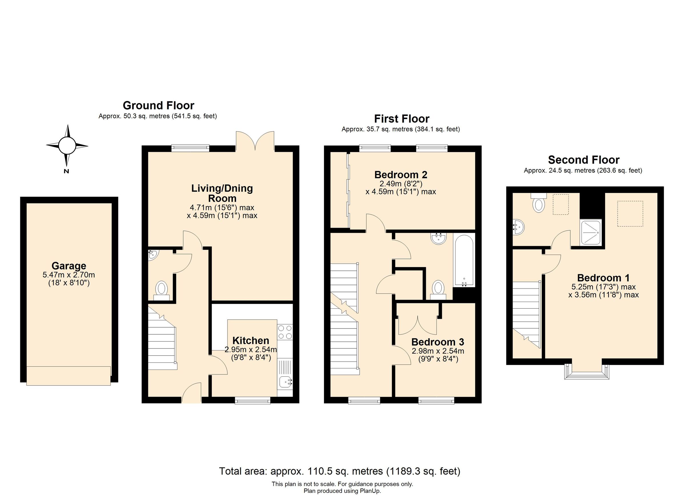 3 bed terraced house for sale in Clearwell Gardens, Cheltenham