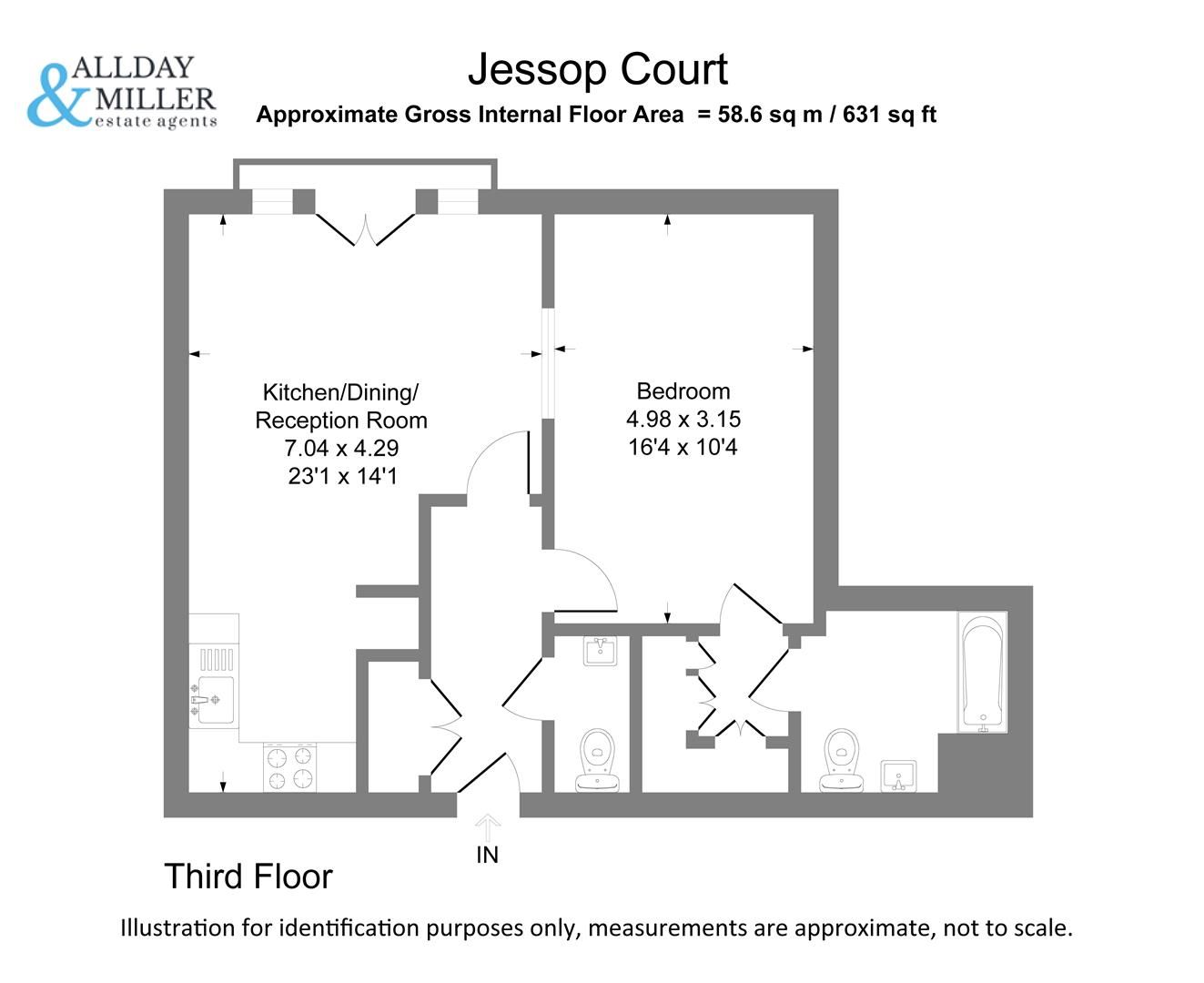 1 bed flat for sale in Brindley Place, Uxbridge UB8 Zoopla