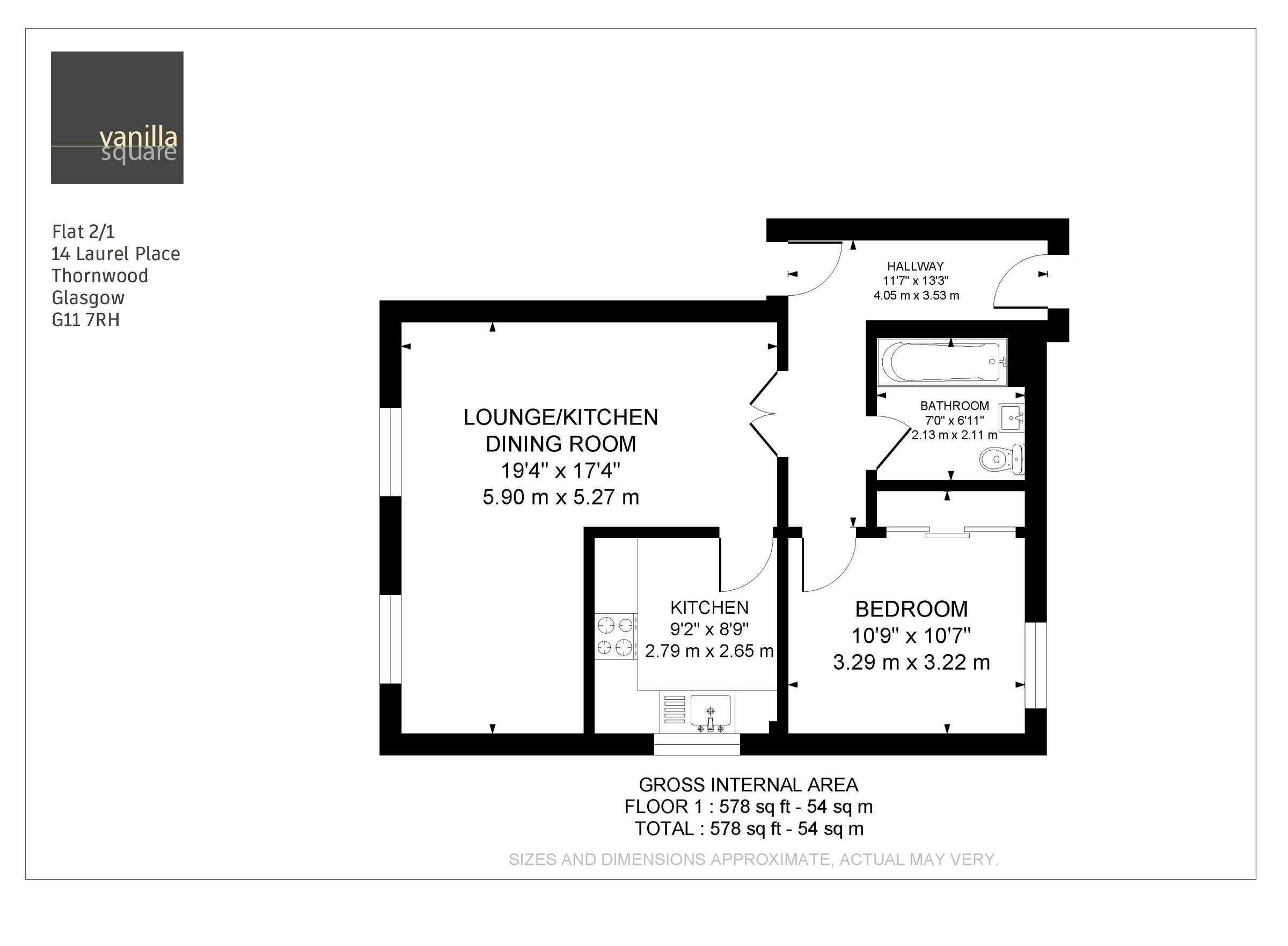1 bed flat for sale in Laurel Place, Glasgow G11 Zoopla