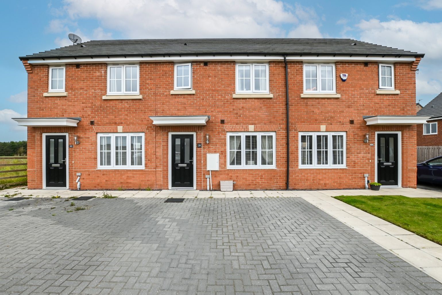 2 bed terraced house for sale in Woodland Close, Broadoaks, Bedlington