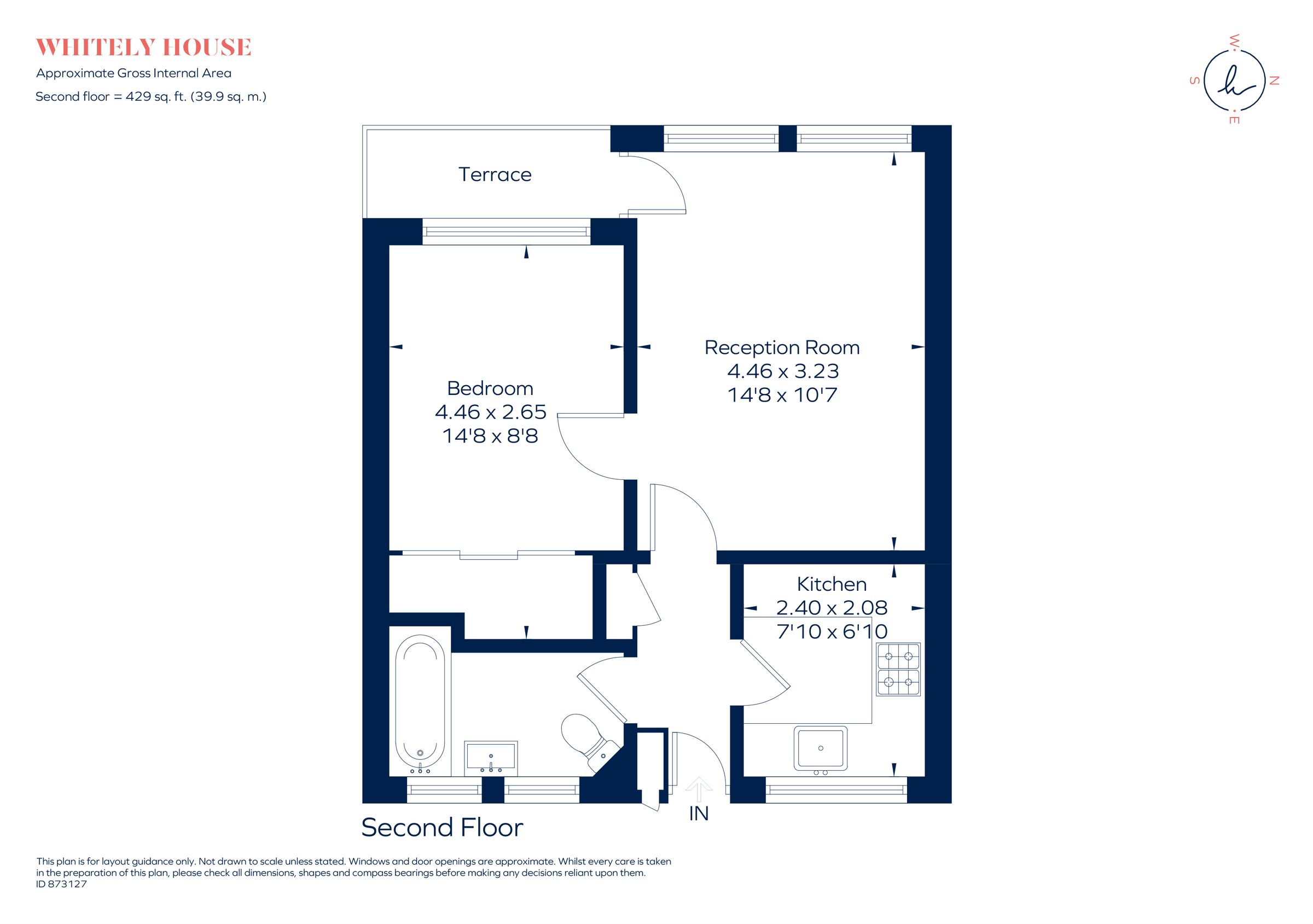 1 bed flat for sale in Whitley House, Churchill Gardens, London SW1V