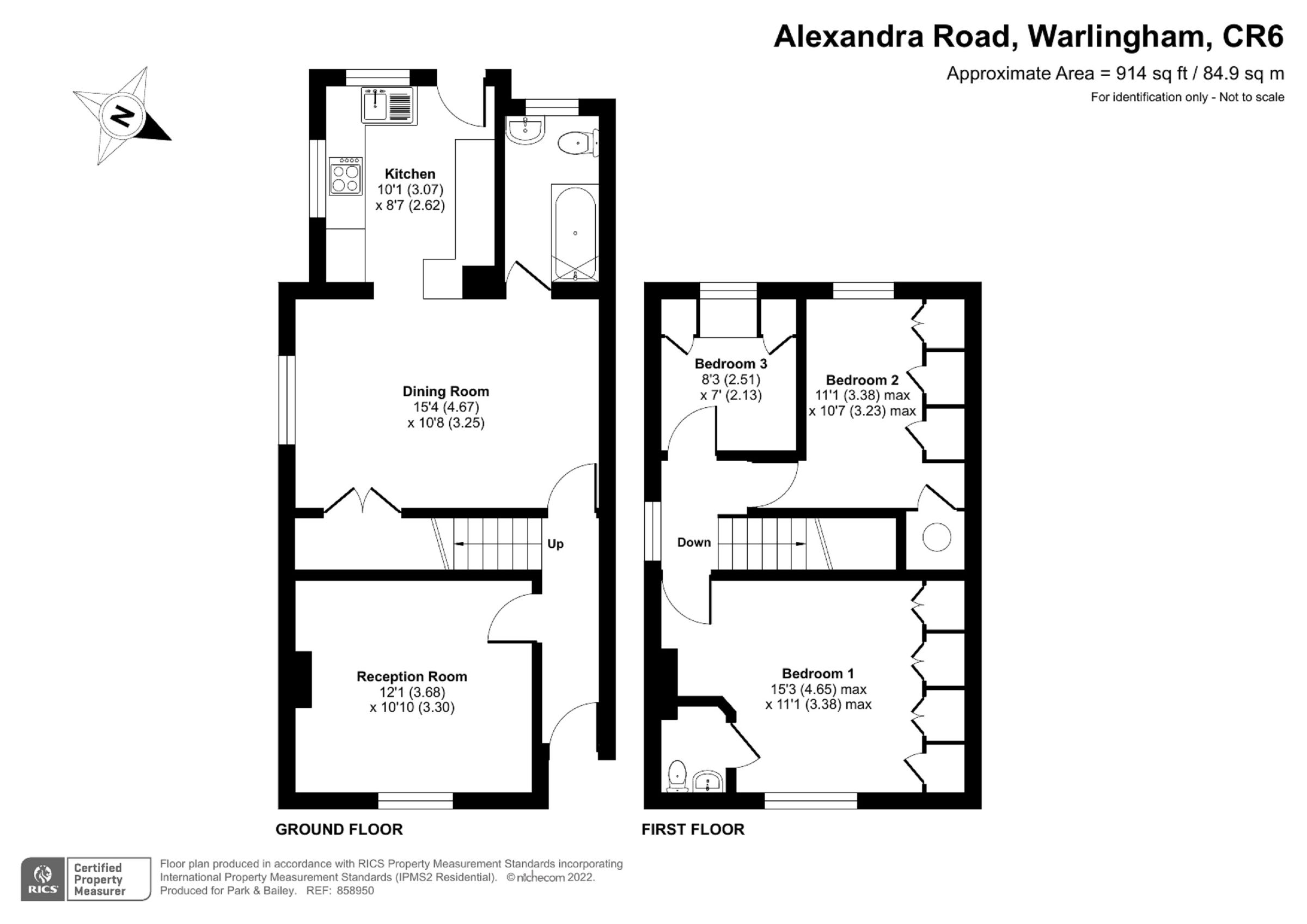 3 bed semidetached house for sale in Alexandra Road, Warlingham CR6