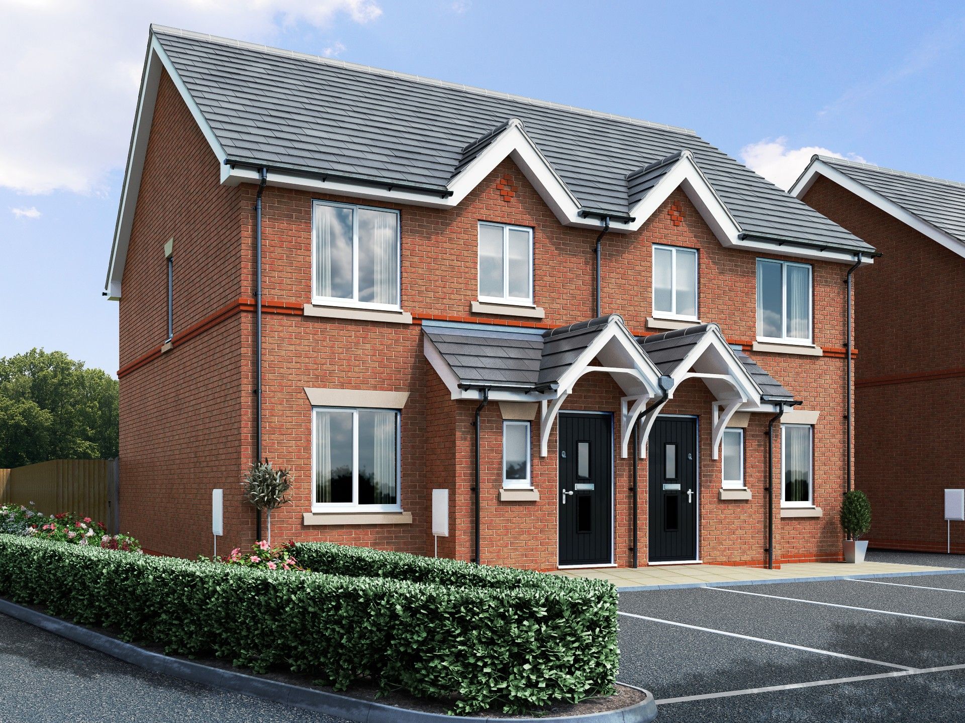 New home, 3 bed semidetached house for sale in Sydney Road, Crewe CW1