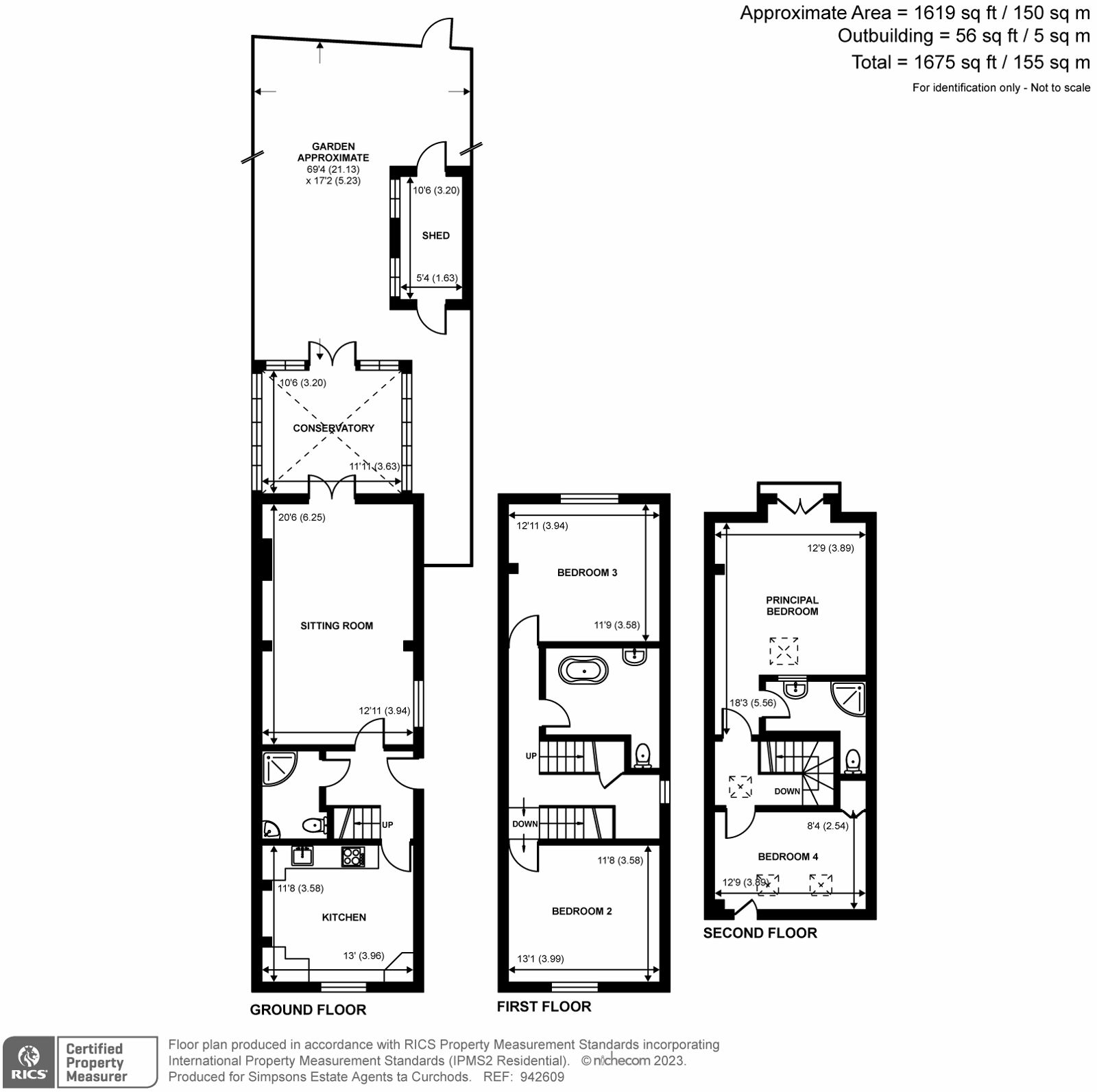 4 bed semidetached house for sale in Radnor Road, Weybridge KT13 Zoopla