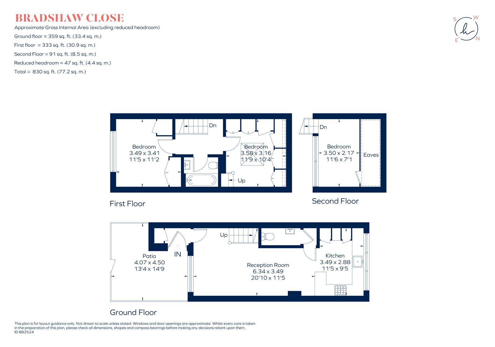 3 bed terraced house for sale in Bradshaw Close, Wimbledon SW19 Zoopla