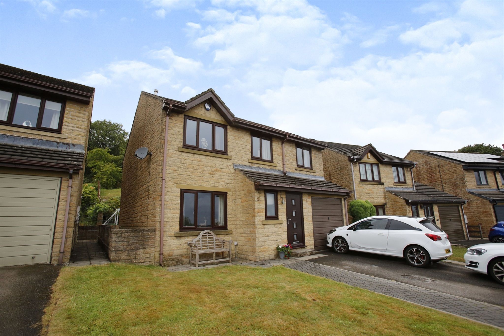 4 bed detached house for sale in Springside Rise, Golcar, Huddersfield