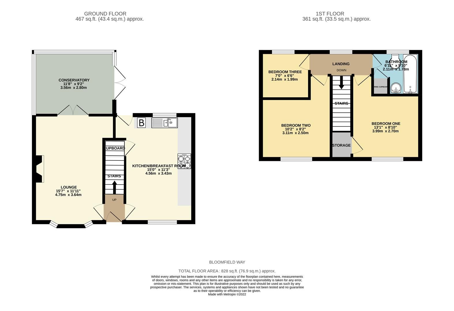 3 bed semidetached house for sale in Bloomfield Way, Carlton Colville