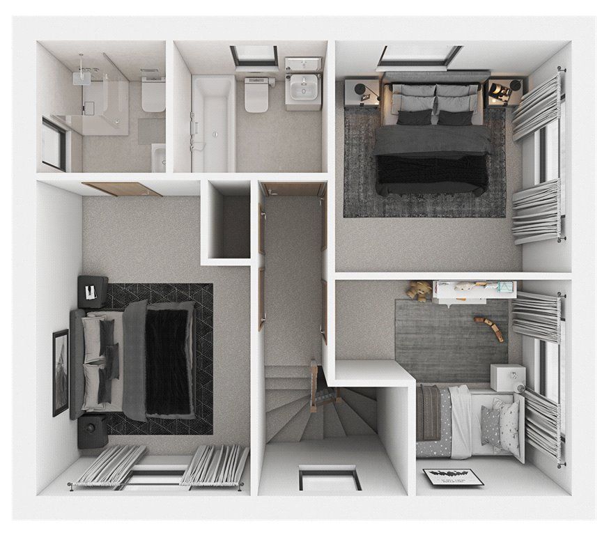 New home, 3 bed detached house for sale in Rilshaw Lane, Winsford, Cheshire CW7 Zoopla