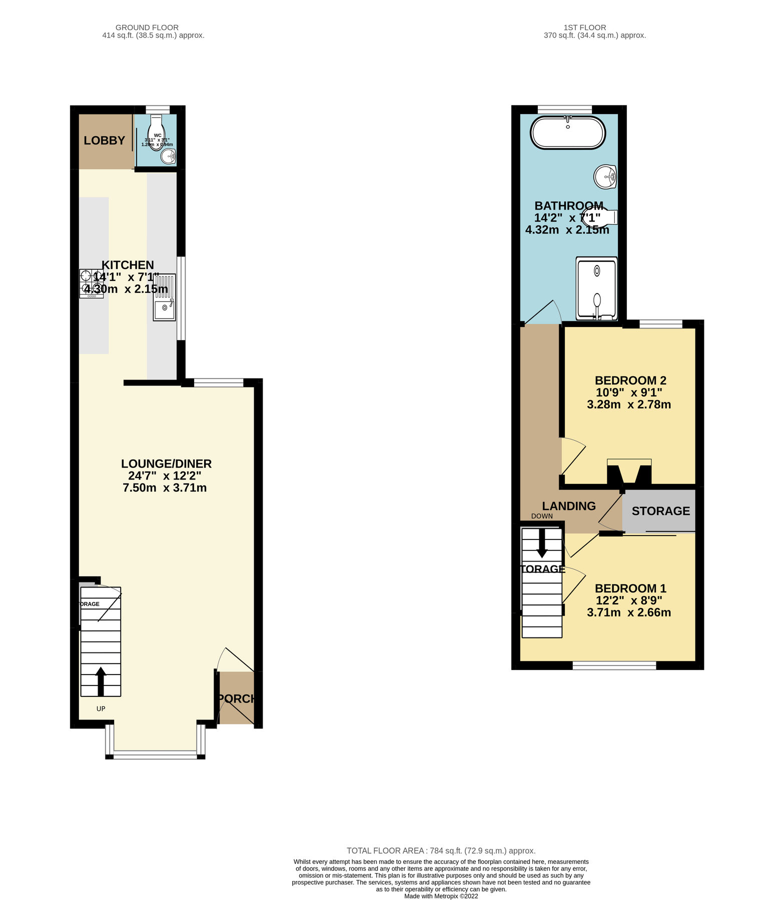 2 bed terraced house for sale in Eva Road, Gillingham ME7 Zoopla