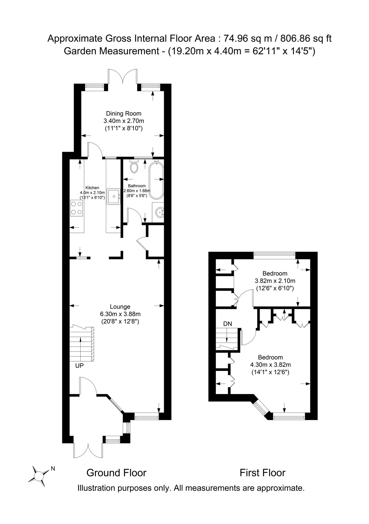 2 bed terraced house for sale in Fairholme Crescent, Hayes UB4 Zoopla
