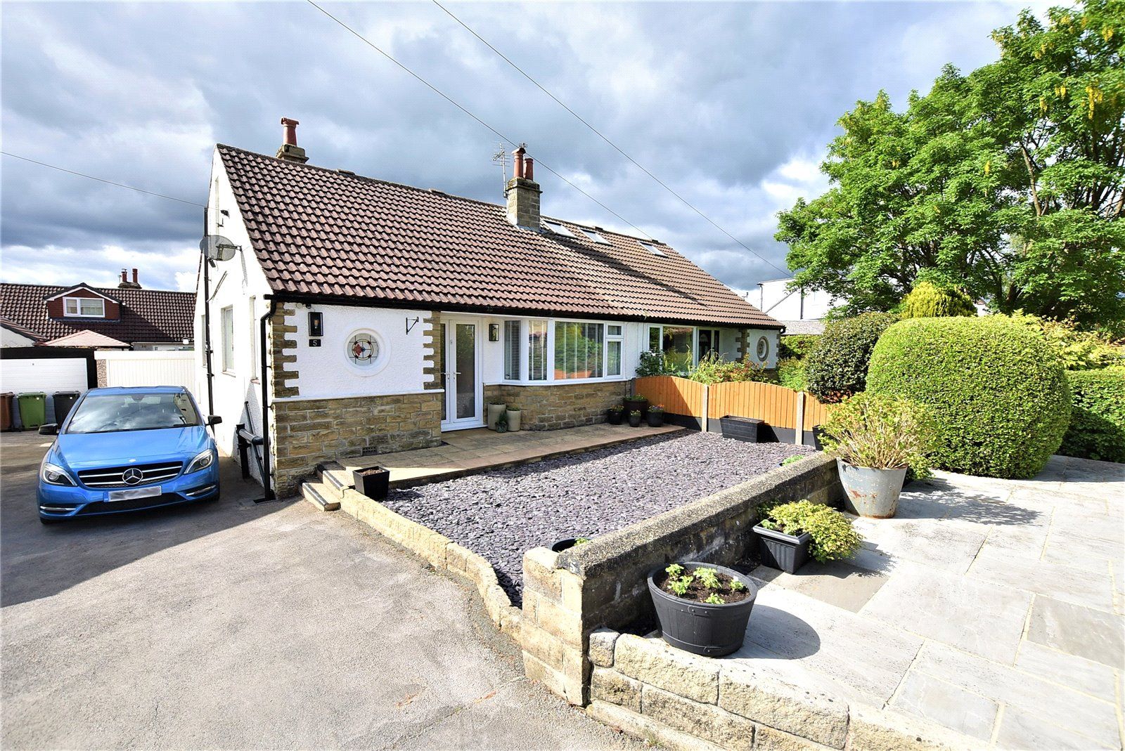 2 bed bungalow for sale in The Poplars, Bramhope, Leeds, West Yorkshire
